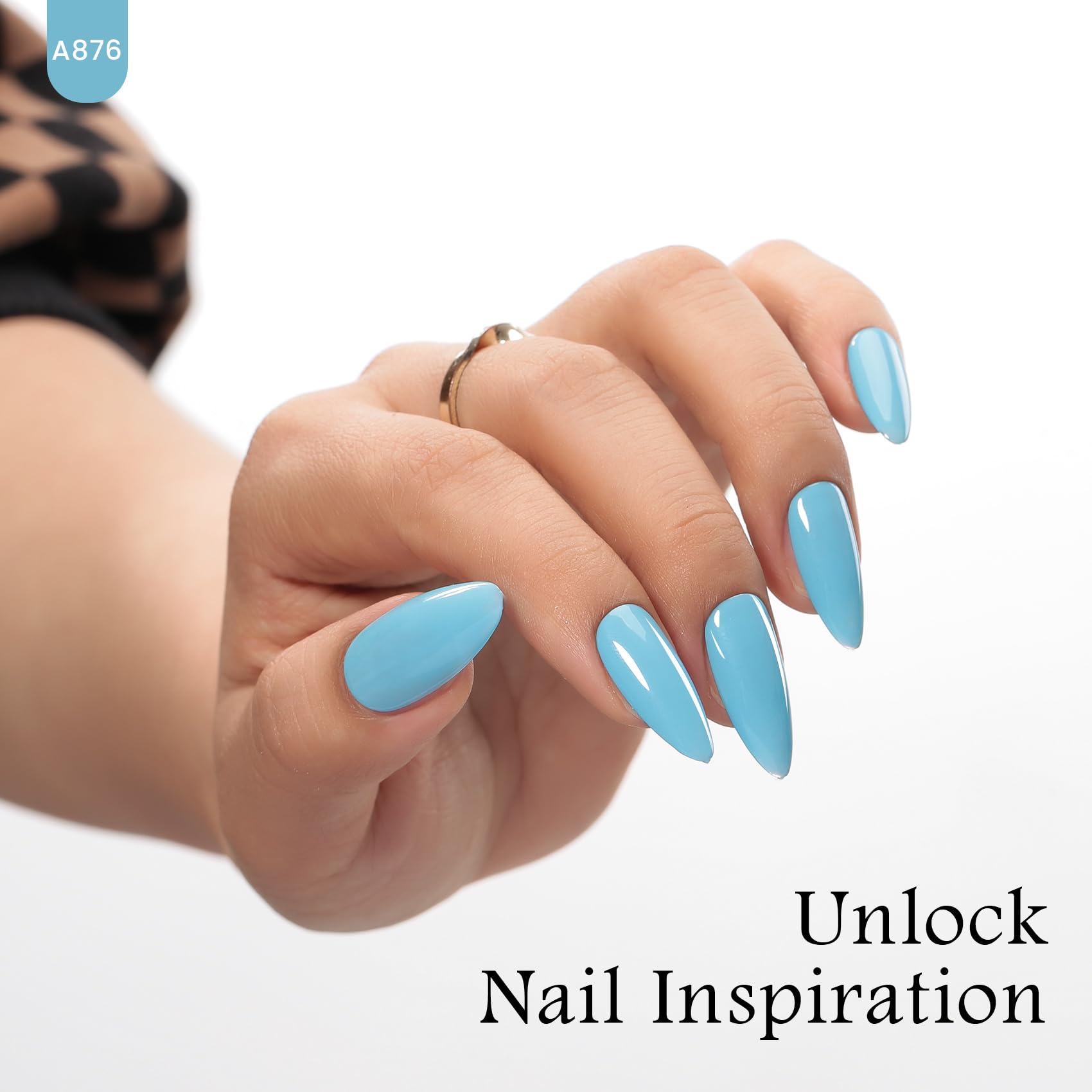 Maychao 15Ml Gel Nail Polish 1Pc Deep Sky Blue Gel Polish Soak Off Uv Led Nail Polish Nail Art Starter Manicure Salon Diy At Hom