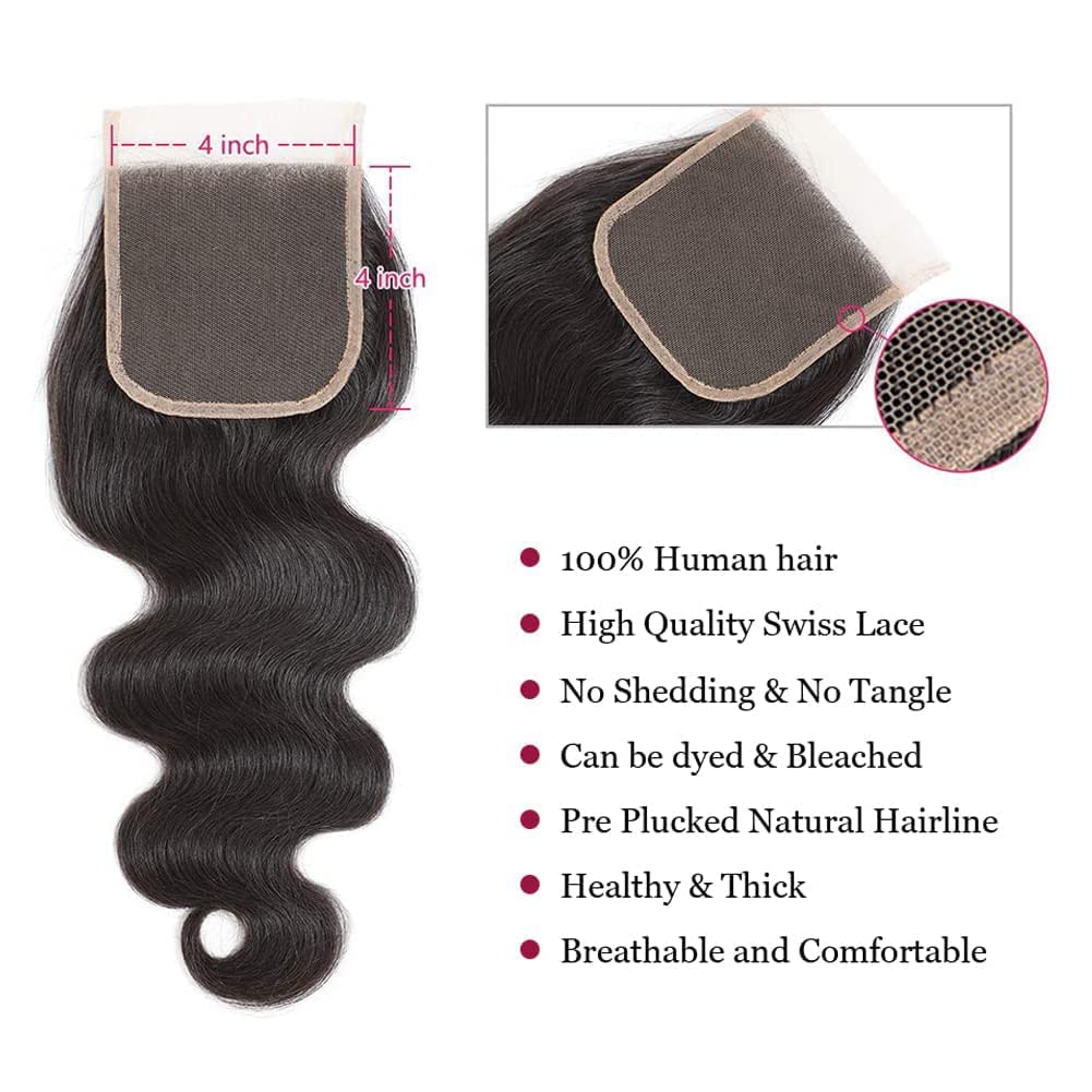 Body Wave Bundles Human Hair 18 Inch Body Wave Bundles 10A Brazilian 100% Unprocessed Virgin Human Hair Wet And Wavy Bundles Dou