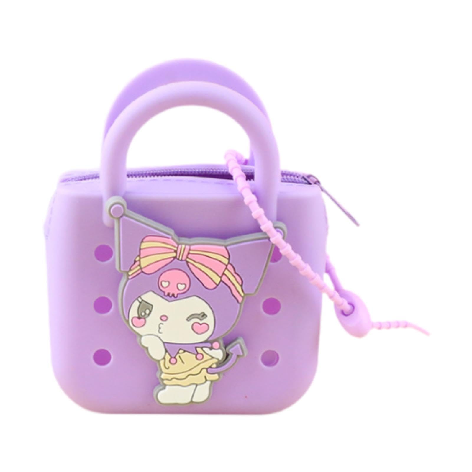 Atorse Mini Handbag ChildrenS Washable Cartoon Present For Girls Little Girl Purse Purple|Clothing, Shoes & Accessories|Womens 