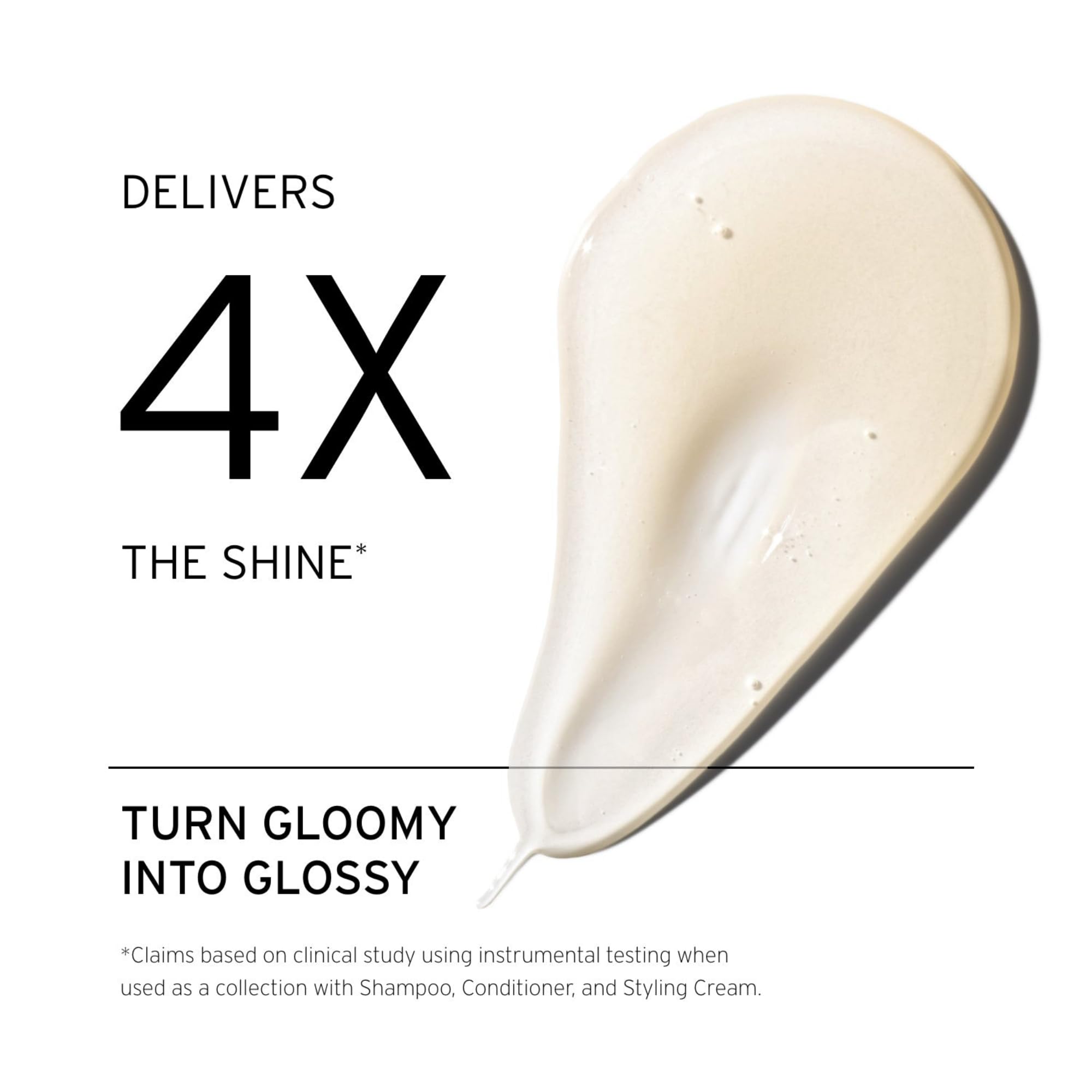 Fekkai Brilliant Gloss Shampoo - 1 Liter - Transforms Hair with 4X Shine - Free of Sulfates, Parabens, Phthalates - Vegan, Cruel