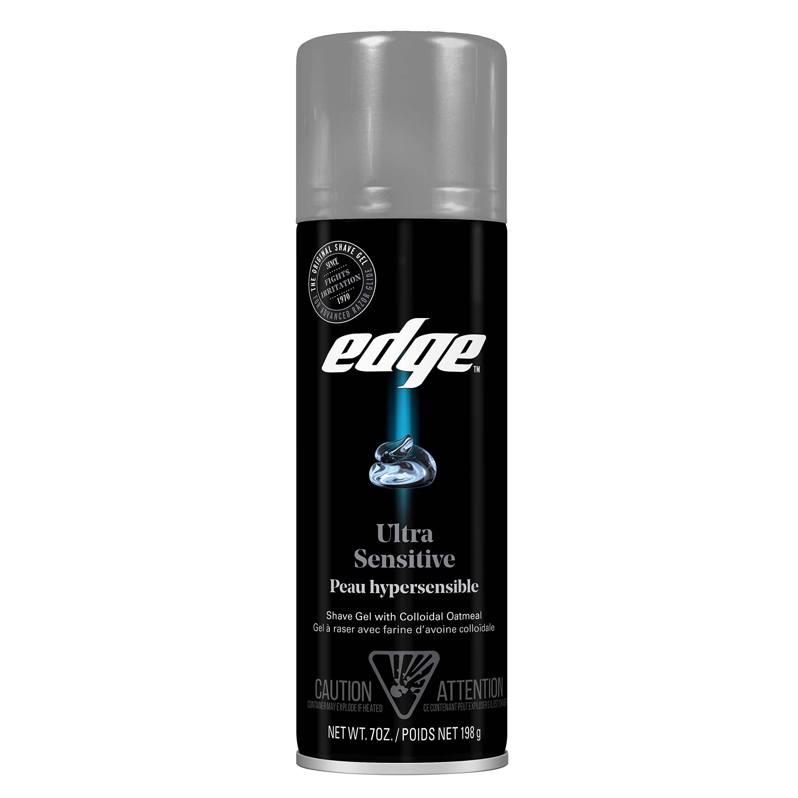 Edge Ultra Sensitive Skin Unscented Shaving Gel, 198G