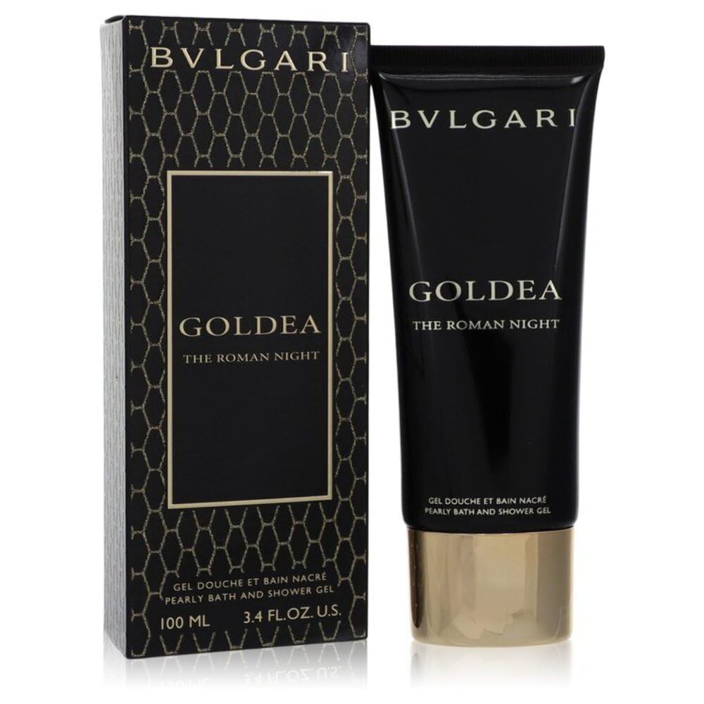 Goldea The Roman Night Bath & Shower Gel, 3.4 oz.