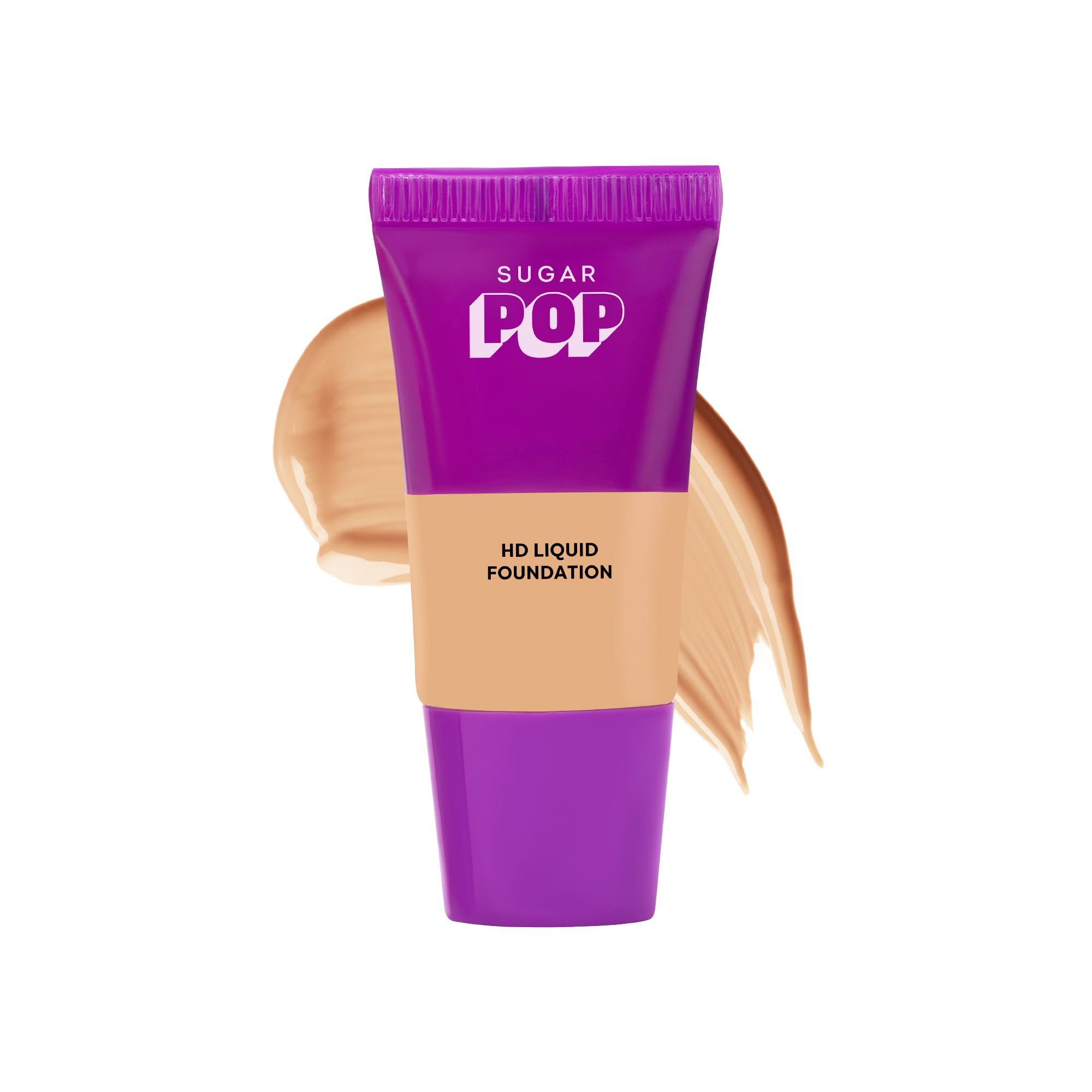 Sugar Pop Hd Liquid Foundation Tube With Spf 30 | Lasts Upto 16Hrs | Full Coverage | Water-Resistant | Matte Finish | 30Ml - 11 