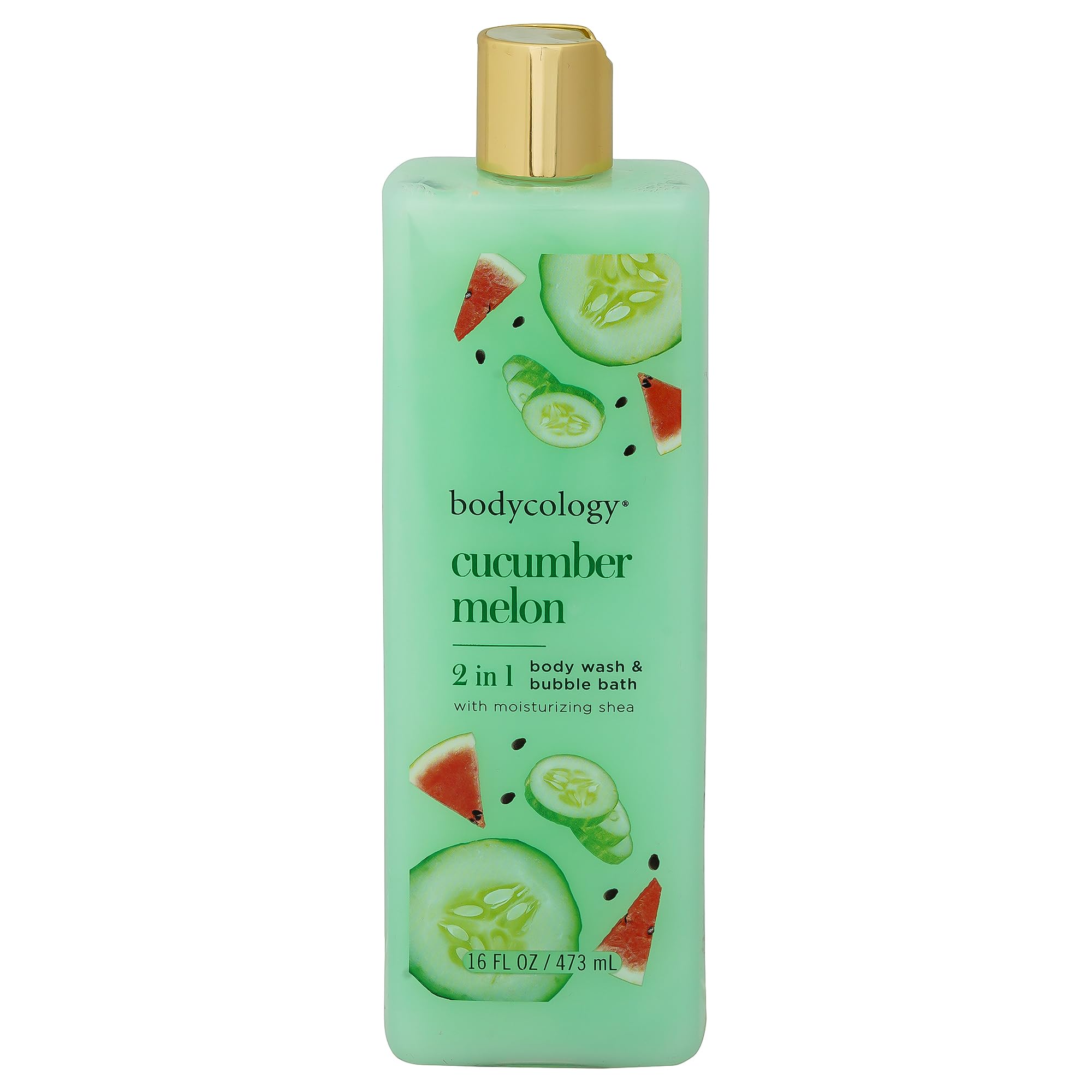 Bodycology Melon16Oz 2-1 Body Wash & Bubble Bath (Pack Of 3)