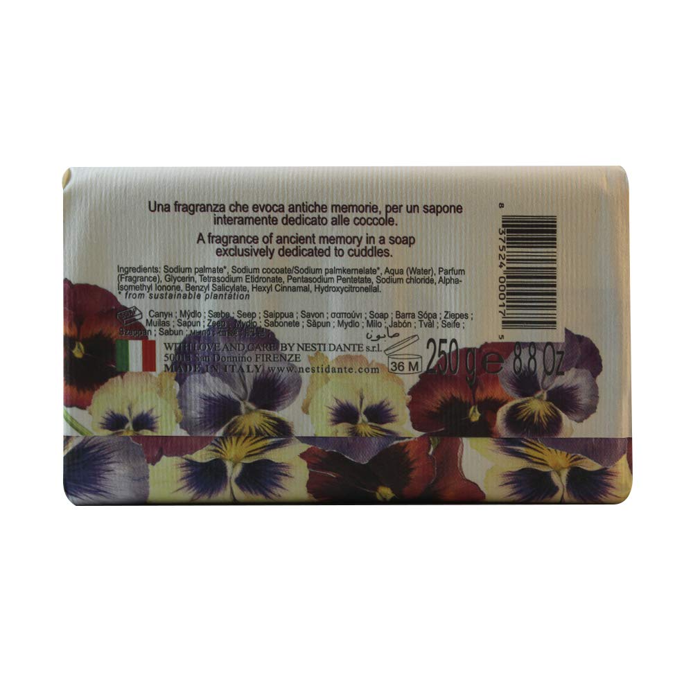 Nesti Dante Nesti Dante Dei Colli Fiorentini Triple Milled Vegetal Soap - Sweet Violet, 8.8Oz, 8.8 Ounce