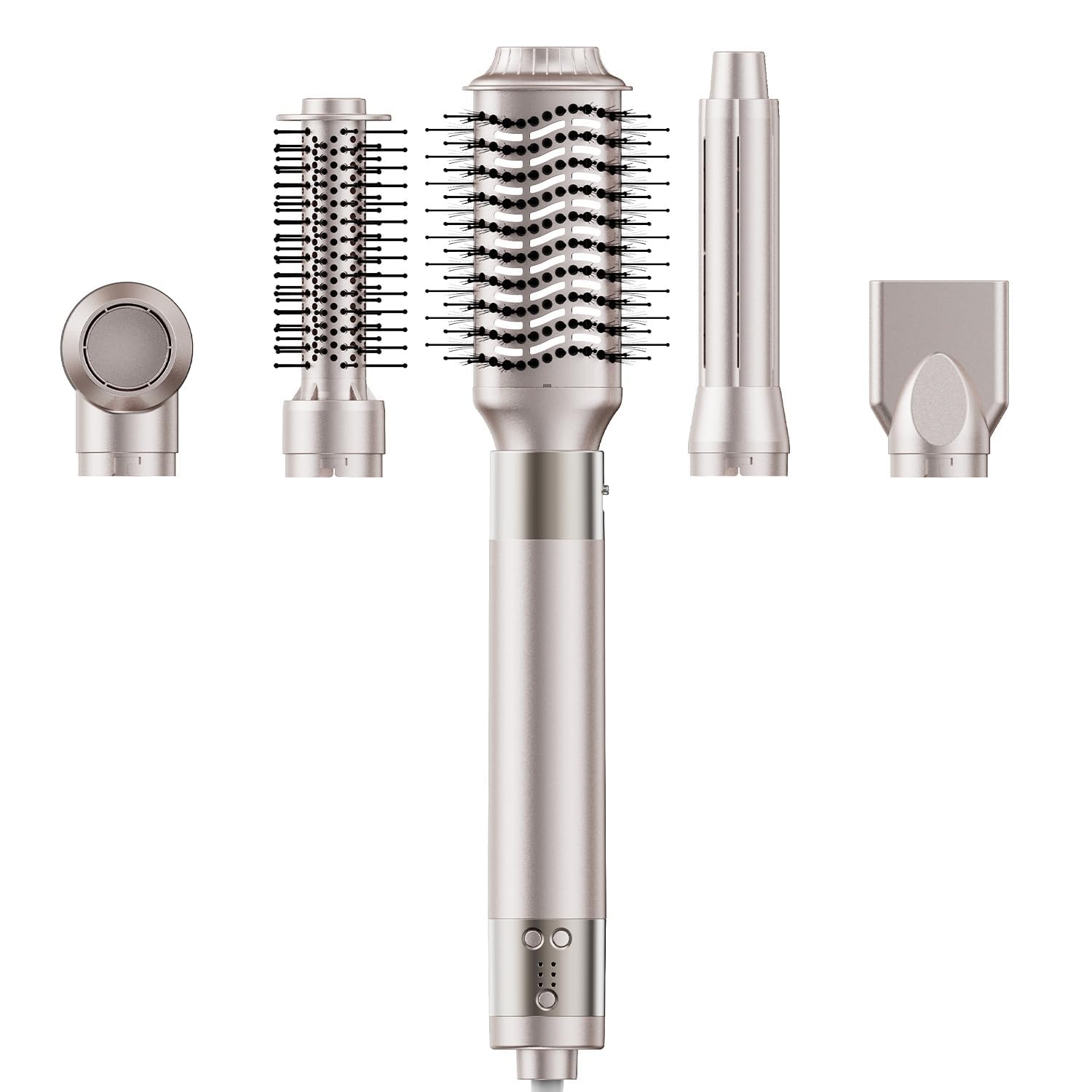 [500 Million Negative lons] Hair Dryer Brush 6 in 1, 140,000 RPM One Step Professional Hot Air Brush Set for Fast Drying, Curlin