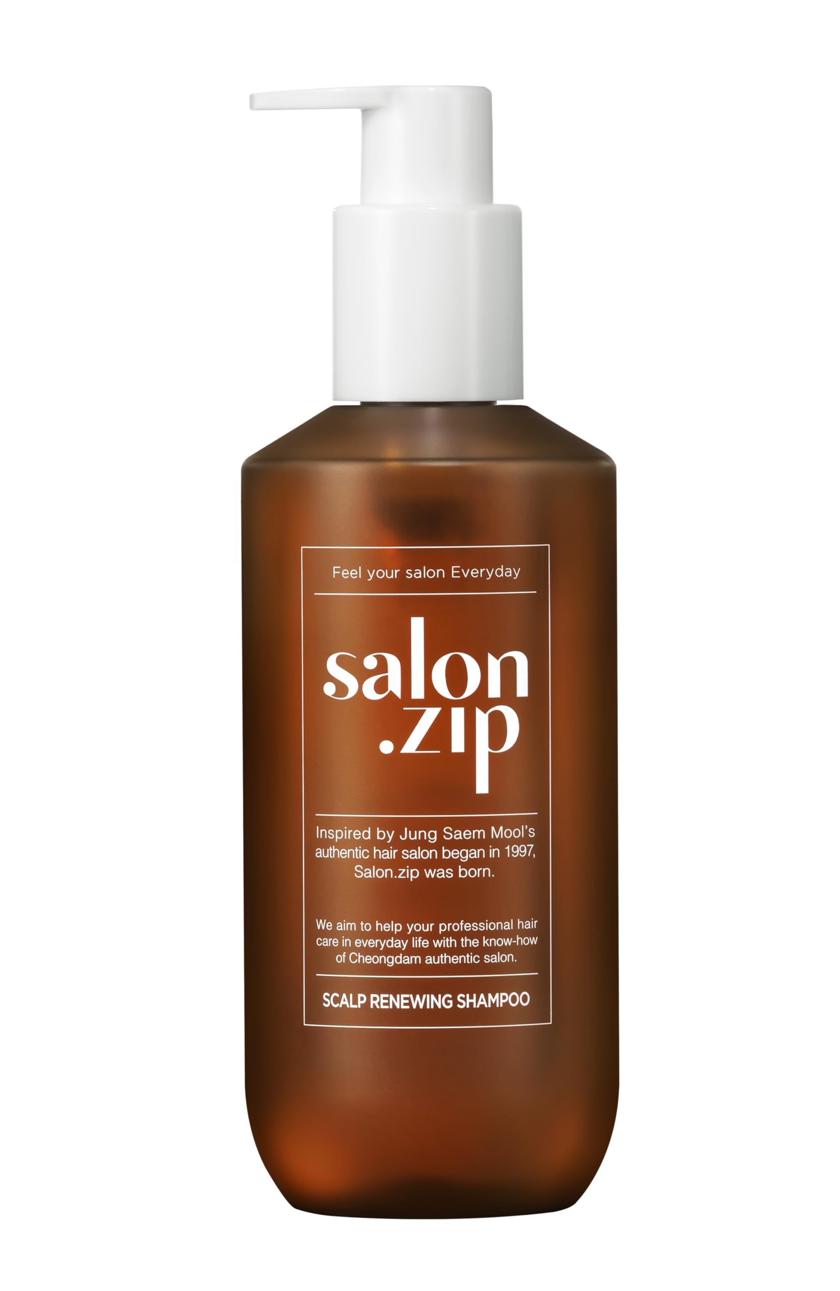 JUNG SAEM MOOL OFFICIAL] Salon.zip Scalp Renewing Shampoo, 14.1 oz (400g)