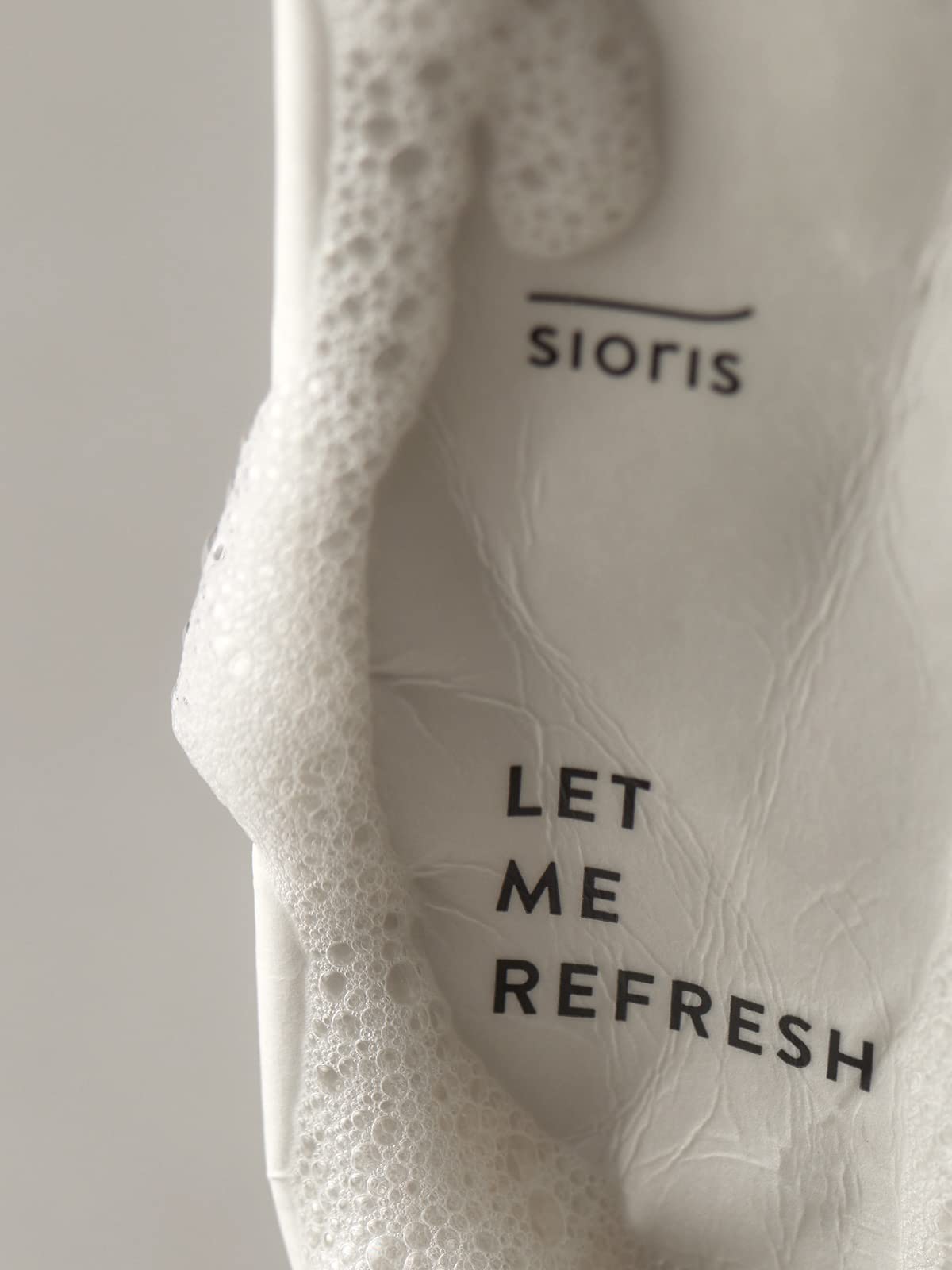 SIORIS Let me refresh foam cleanser 120ml 4.05fl.oz. slightly acid cleanser, nourish and soothe skin Korean skincare gift