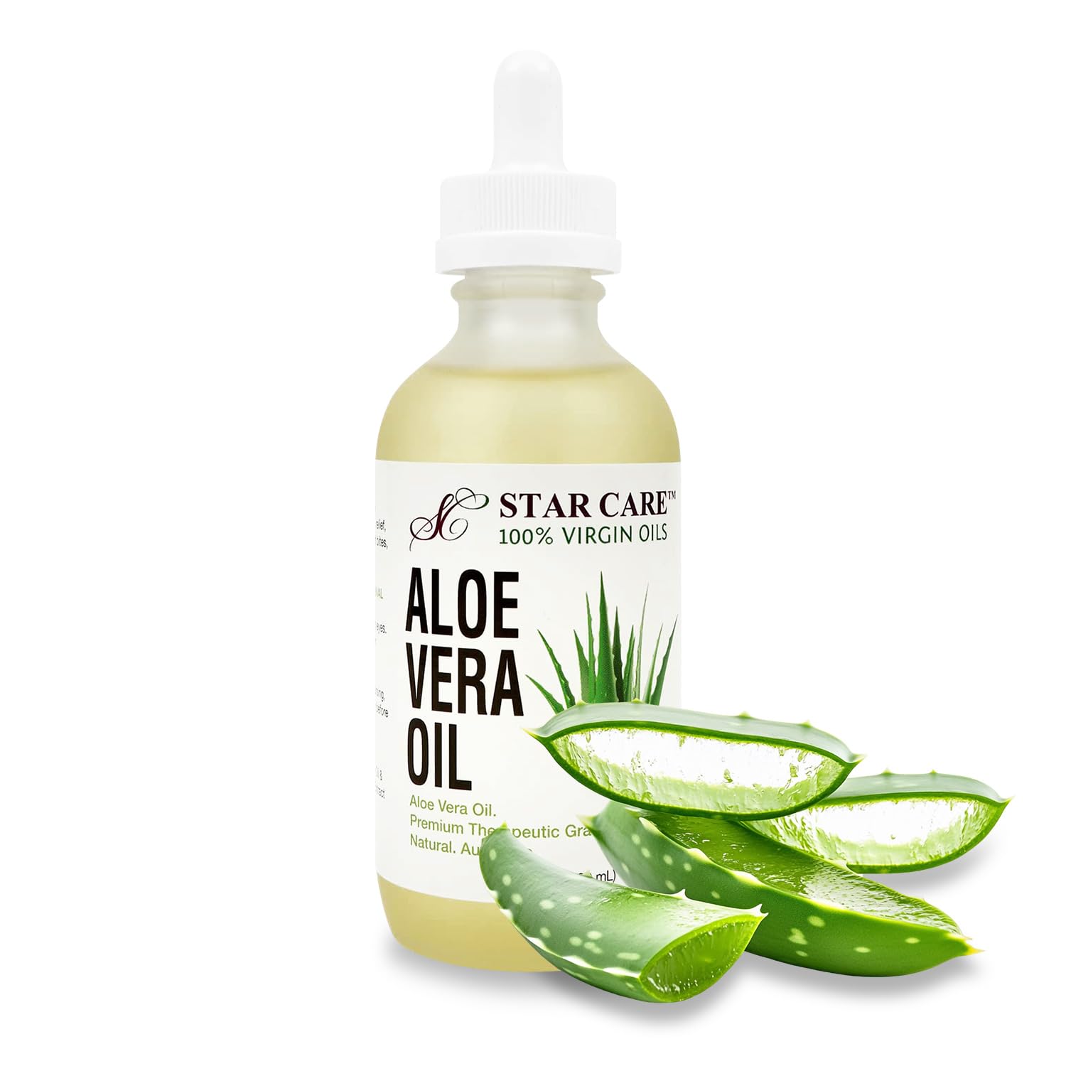 STAR CARE 100% Virgin Oil 4oz (Aloe Vera)