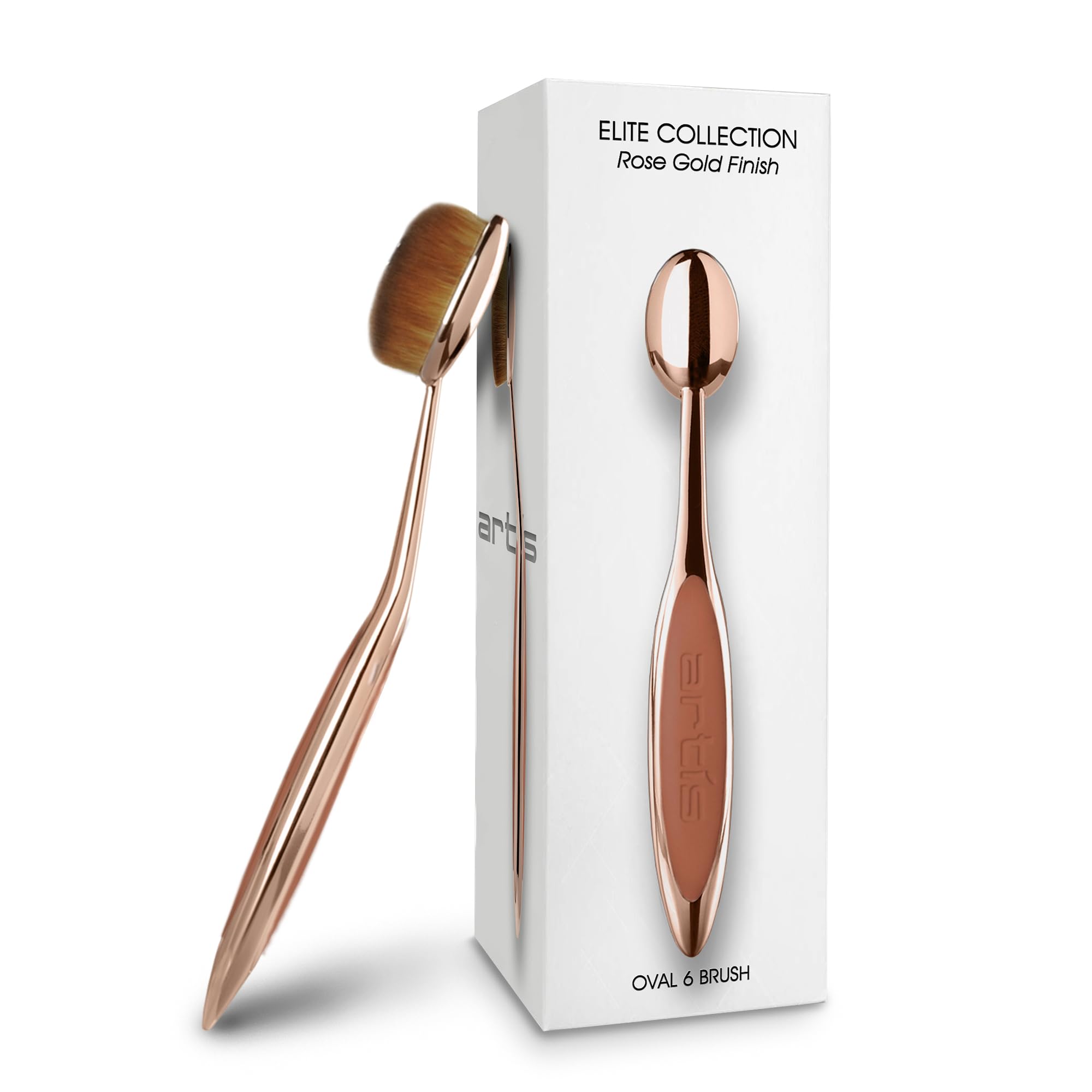 Elite Collection Oval Brush 6 - Rose Gold By Artis For Women - 1 Pc Brush