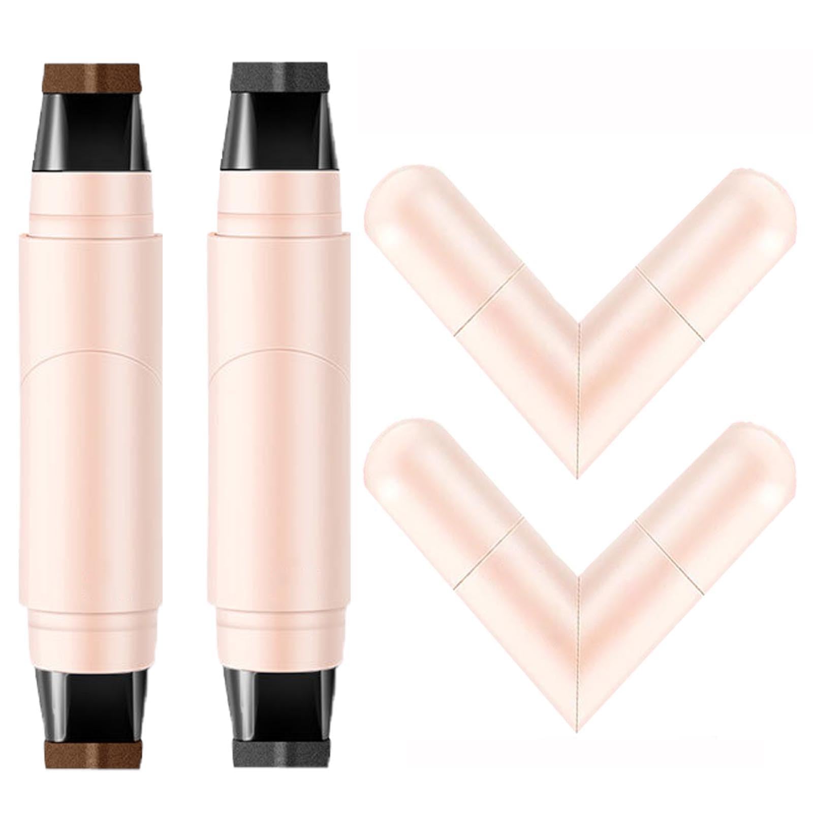 2Pcs Eyeliner Stamp, Double Headed Winged Eyeliner Tool For Quick Morning Makeup And Travel Application, Easy To Use For Beginne