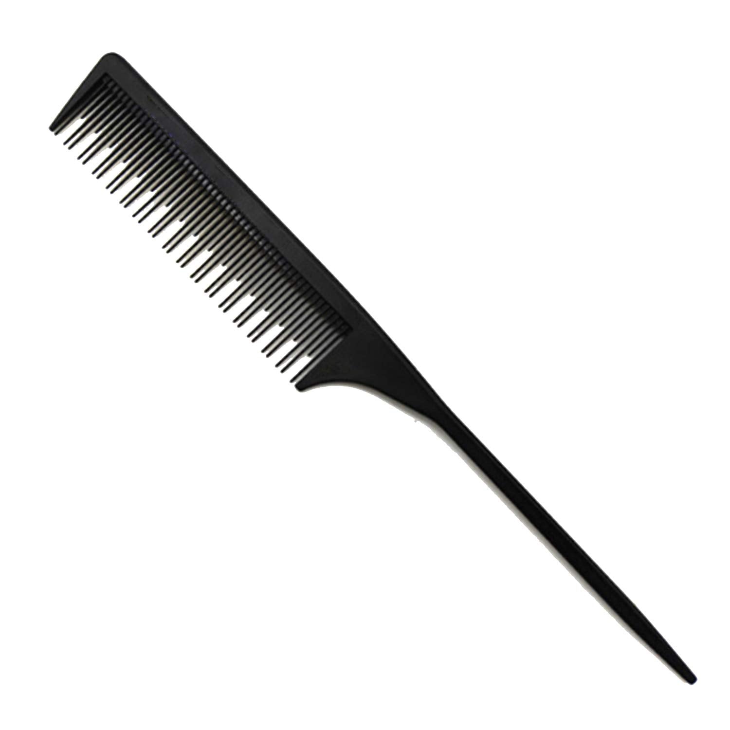 AFT90 Professional Teasing Comb - Carbon Fiber, 8.75 Inch, Black - Ideal for Volume in Fine & Normal Hair Types for Men & Women