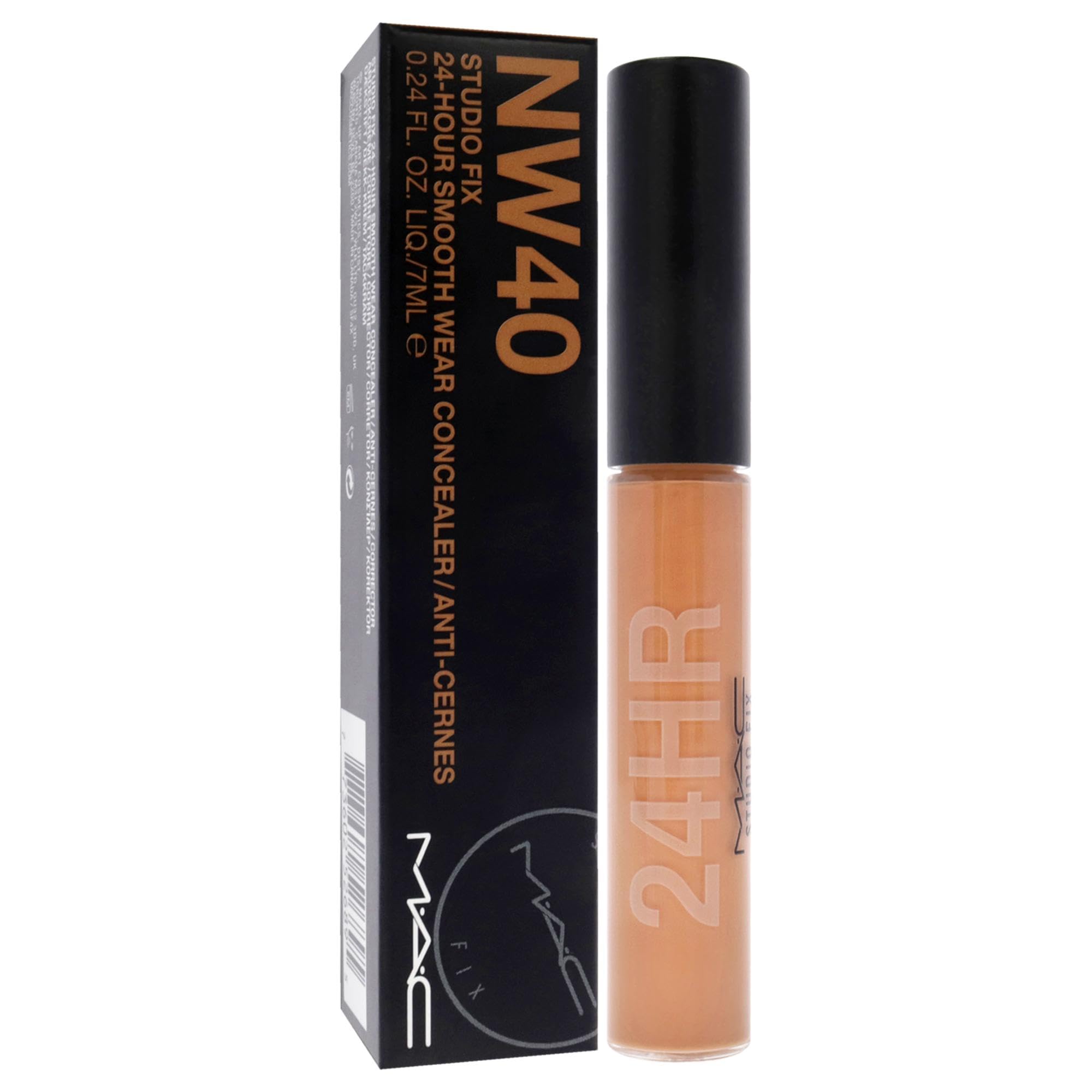 Studio Fix 24-Hour Smooth Wear Concealer - NW40 by MAC for Women - 0.24 oz Concealer