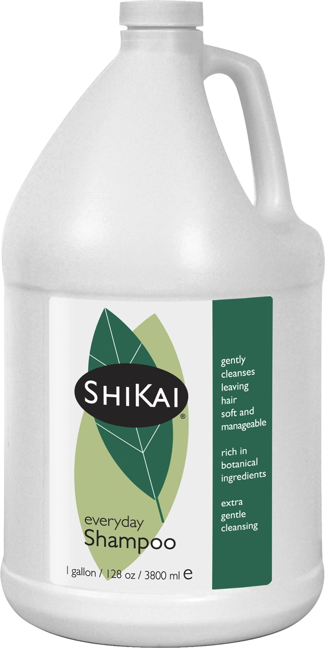 ShiKai Everyday Gentle Cleansing Shampoo (1 Gallon)  Extra Mild, Gentle, Low Detergent Formula  With Aloe Vera for Healthy, Shin