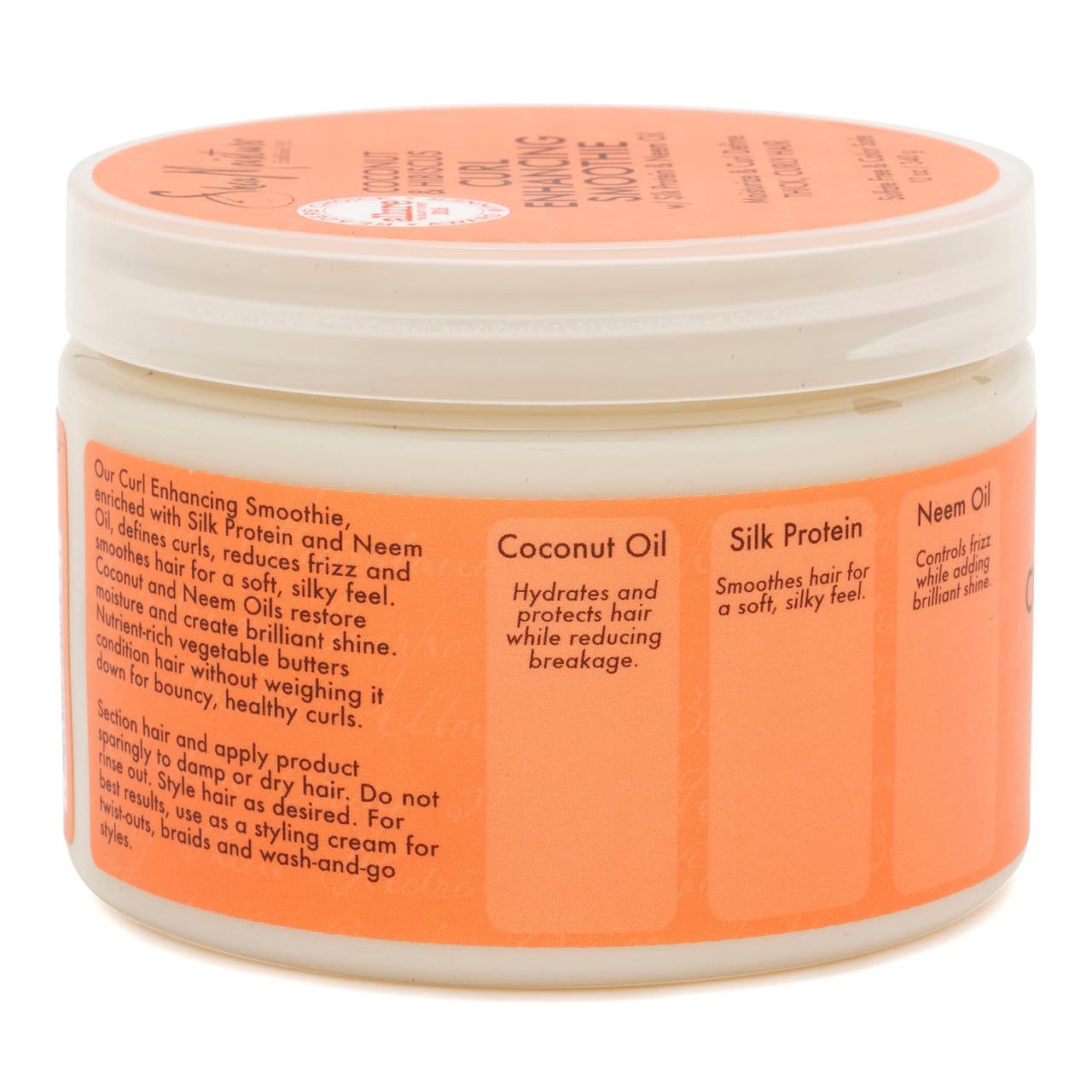 Shea Moisture Coconut Hibiscus Curl Enhancing Smoothie, multi, 12 Ounce (290223 )