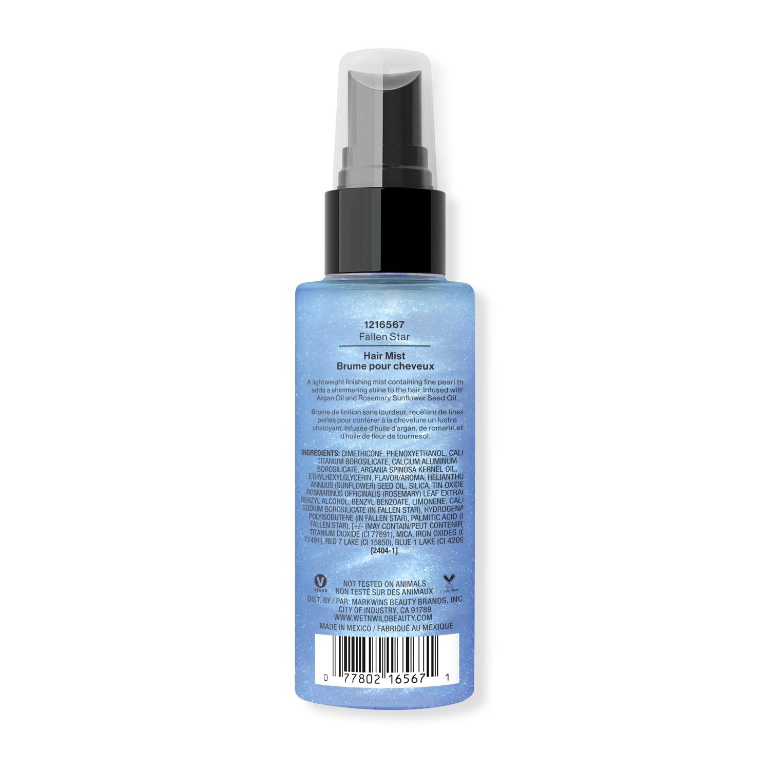 Wet N Wild Shimmer Shine Hair Mist