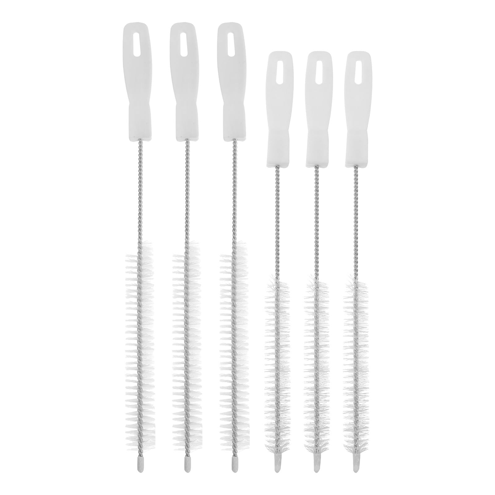 Gogogmee 6pcs Foot and Toe Cleaning Brushes for Shower  Long Handle Soft & Firm Bristle Foot Scrubber  Between Toe Cleaning Br