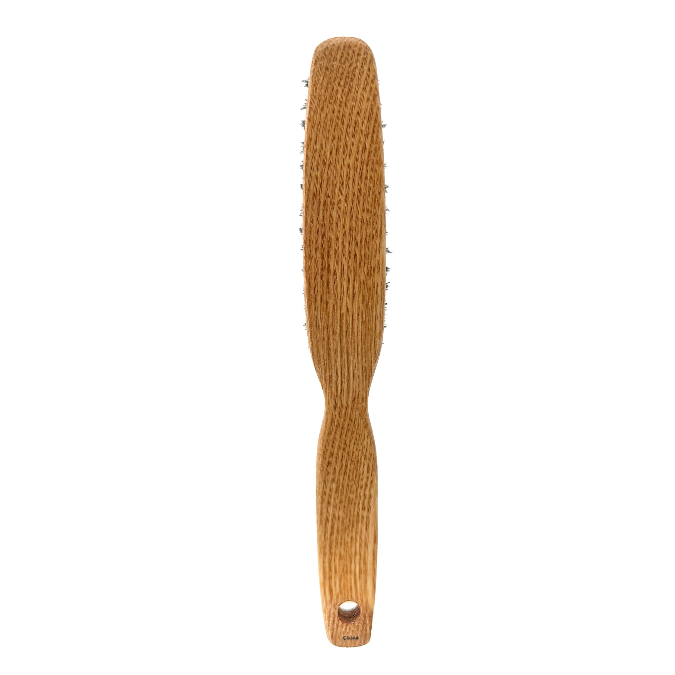 Phillips Brush Gentlemens Quarters Cadet 5-Row Narrow Styler Boar Bristle Hair Brush For Men