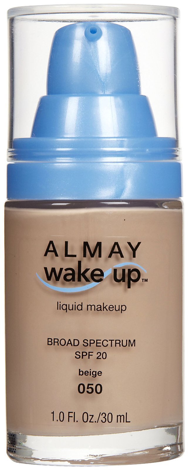 Almay WakeUp Liquid Makeup, Beige050, 1.0 Fluid Ounce