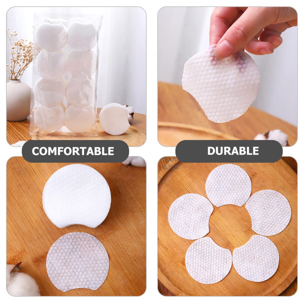 Beavorty 900Pcs Disposable Makeup Pads Thick Non-Woven Face Cleaning Tools for Gentle Makeup Removal Travel-Friendly Cosmetic Pa