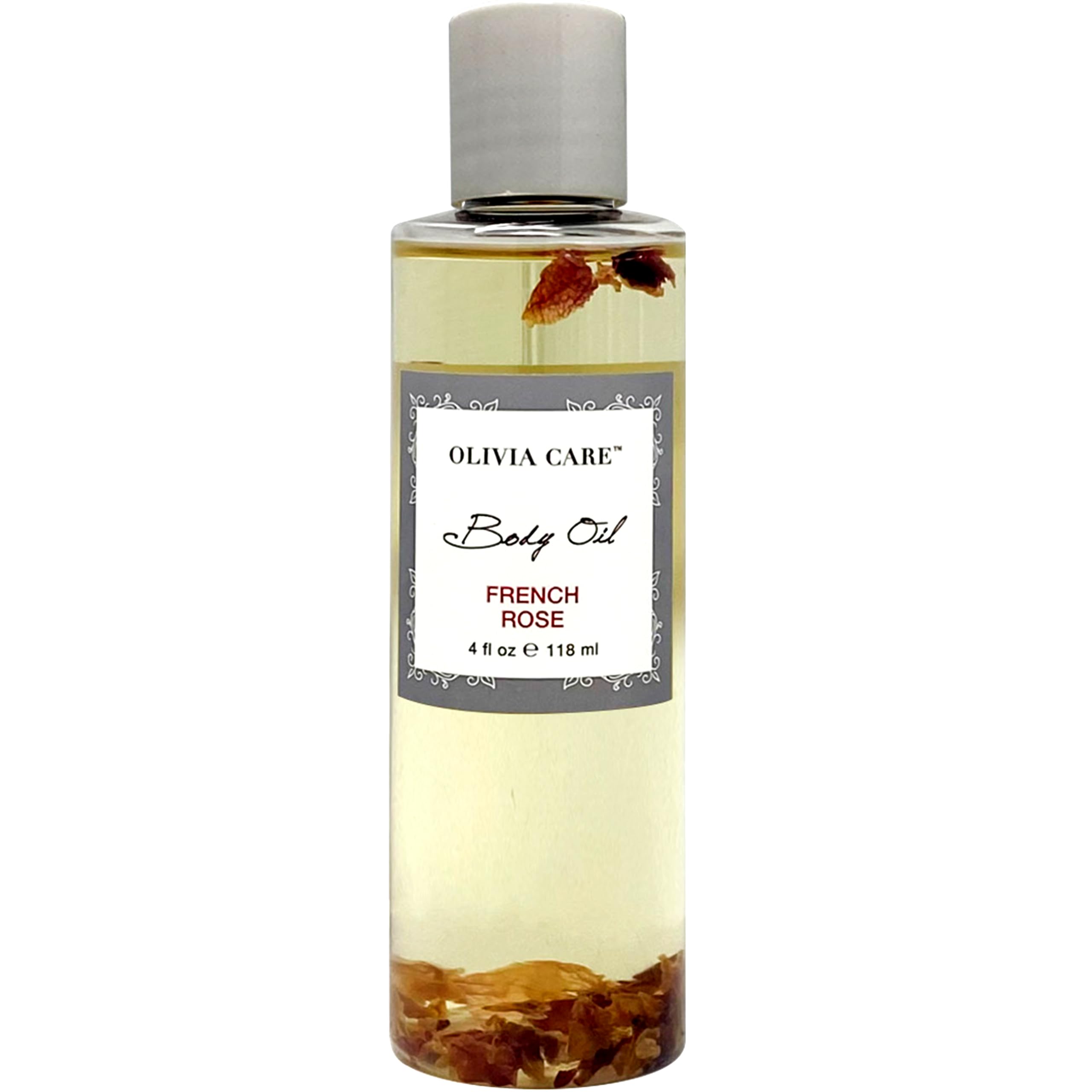 Olivia Care Body Oil - Natural Perfume Oil For Women | Hydrating & Moisturizing After Bath Oil - Infused With Vitamin E, K & Ome