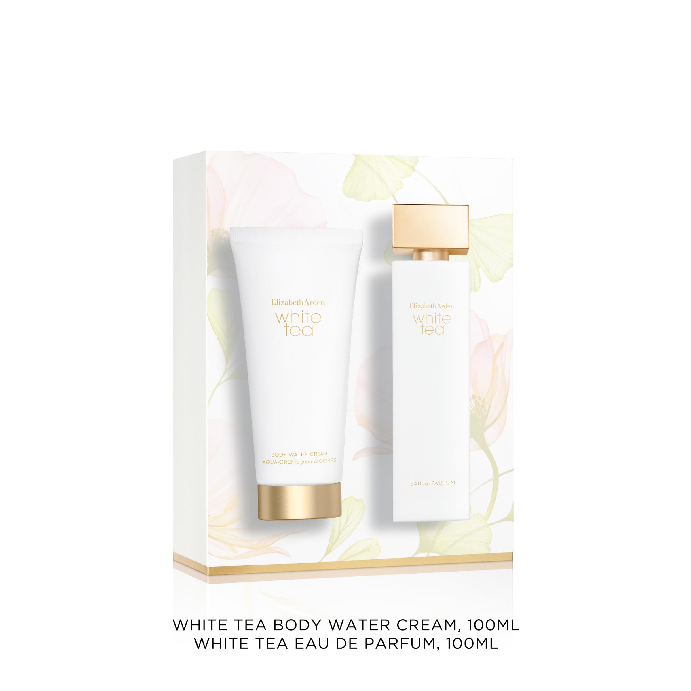Elizabeth Arden 2 Piece Fragrance Holiday Gift Set, White Tea Eau De Parfum, Women'S Perfume Set Includes Edp Spray Perfume & Bo