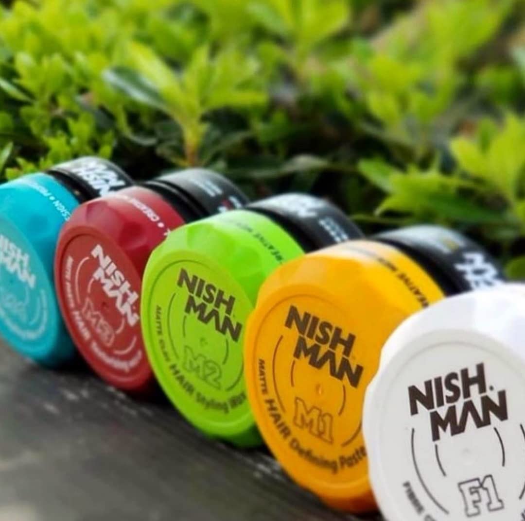 nishman Hair Styling Series (Matte Clay Wax Keratin M2, 100ml)