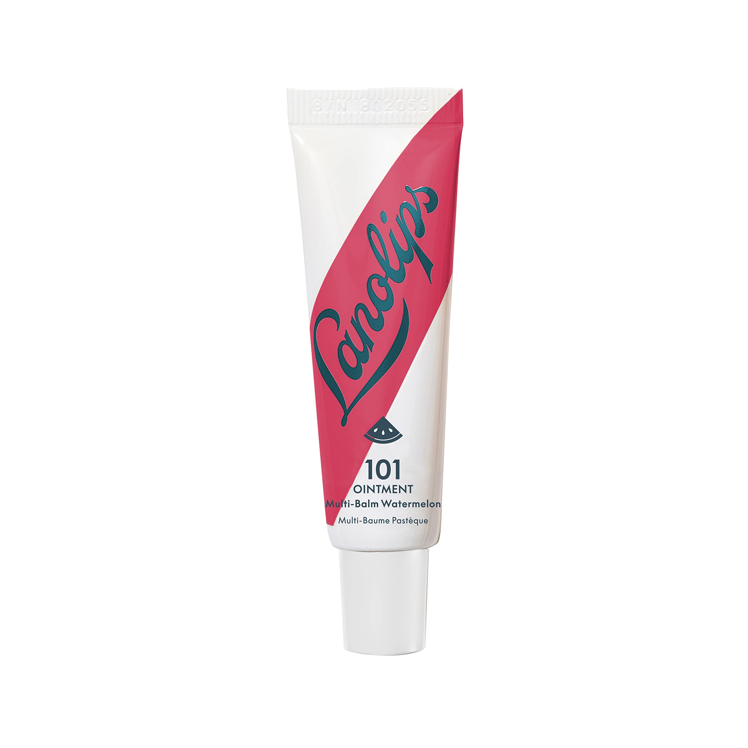 Lanolips 101 Ointment Multi-Balm, Watermelon - Fruity Lip Balm With Vitamin E Oil And Lanolin For Lip Hydration - Naturally Flav