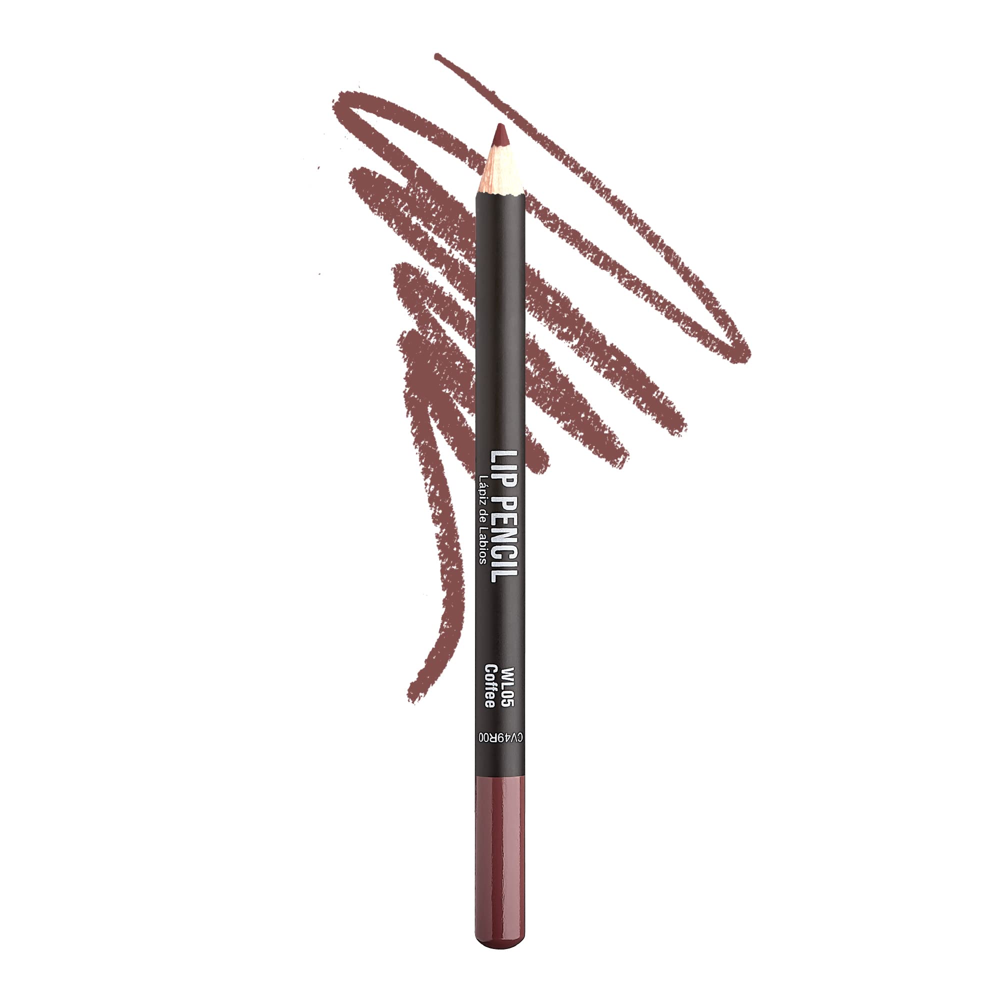 KISS New York Professional Slim Lip Pencil, Creamy Soft Lip Liner, Smooth LongLasting Rich Lip Color, Natural Lip Makeup, Water