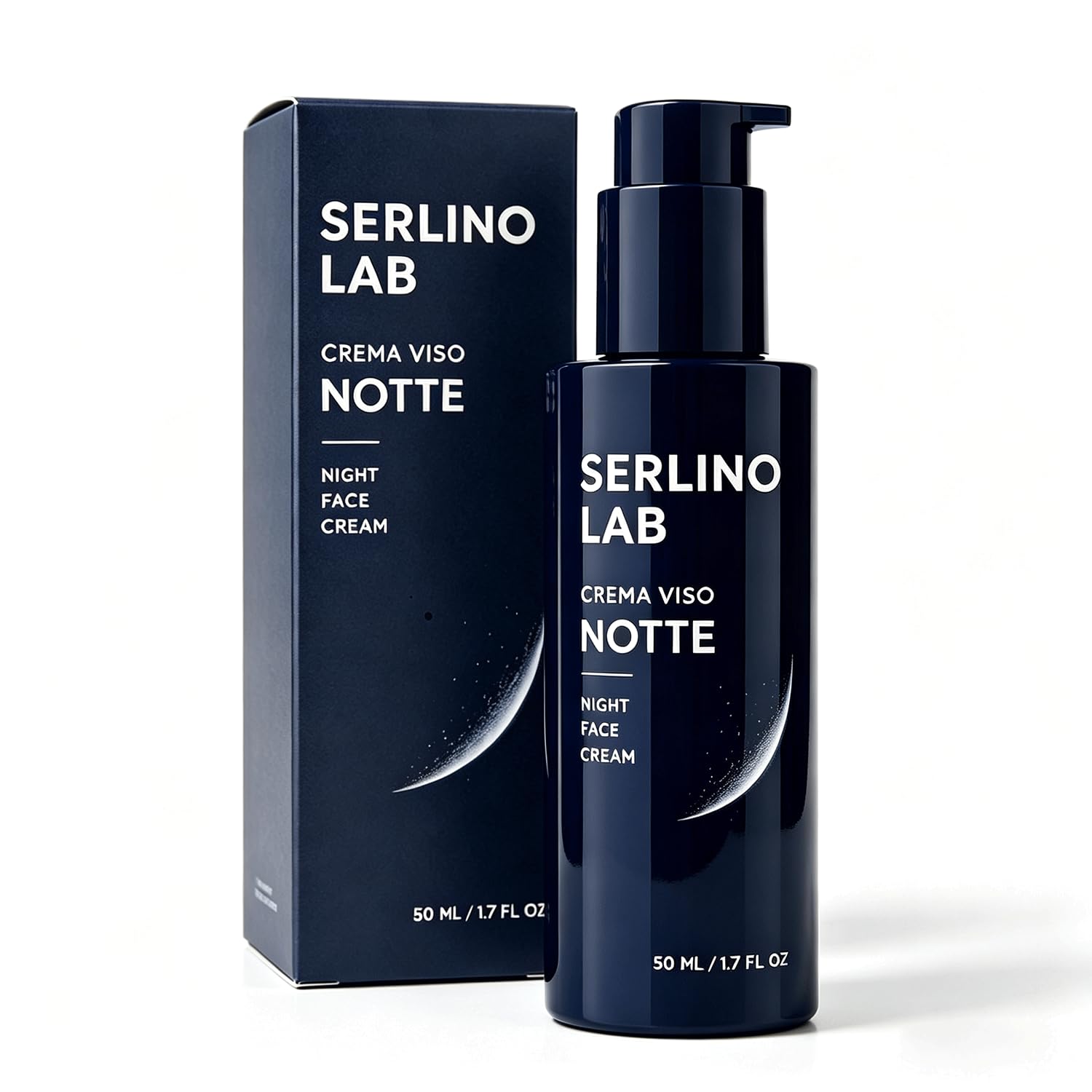 Night AntiWrinkle Face Cream for Men with Retinol & Hyaluronic Acid, 50ml