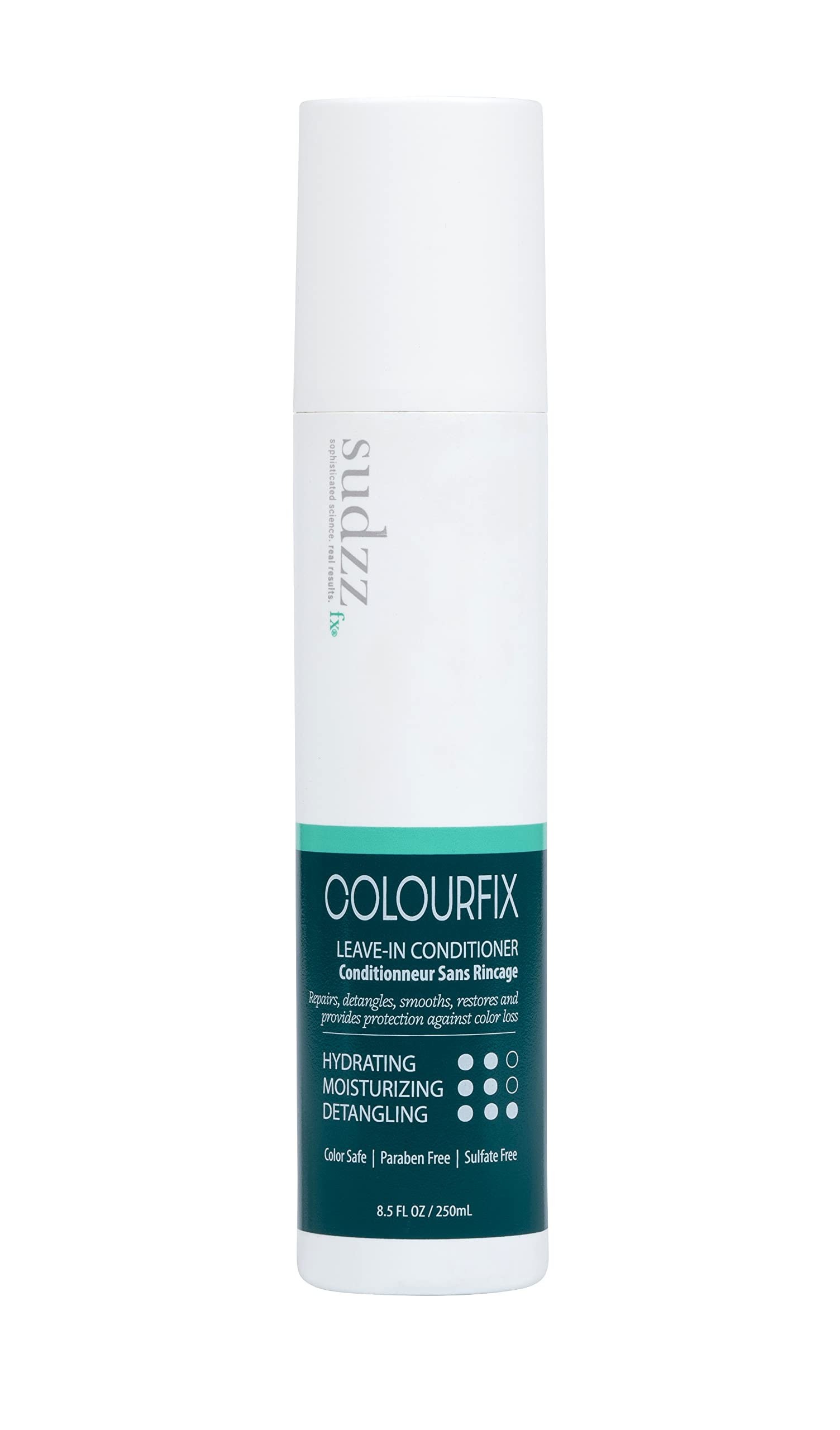 SUDZZFX ColourFix Leave-in Conditioner, 8.5 Fl Oz - Nourishing Conditioner for Growth, Color-Treated and Dry Damaged Hair - Deep