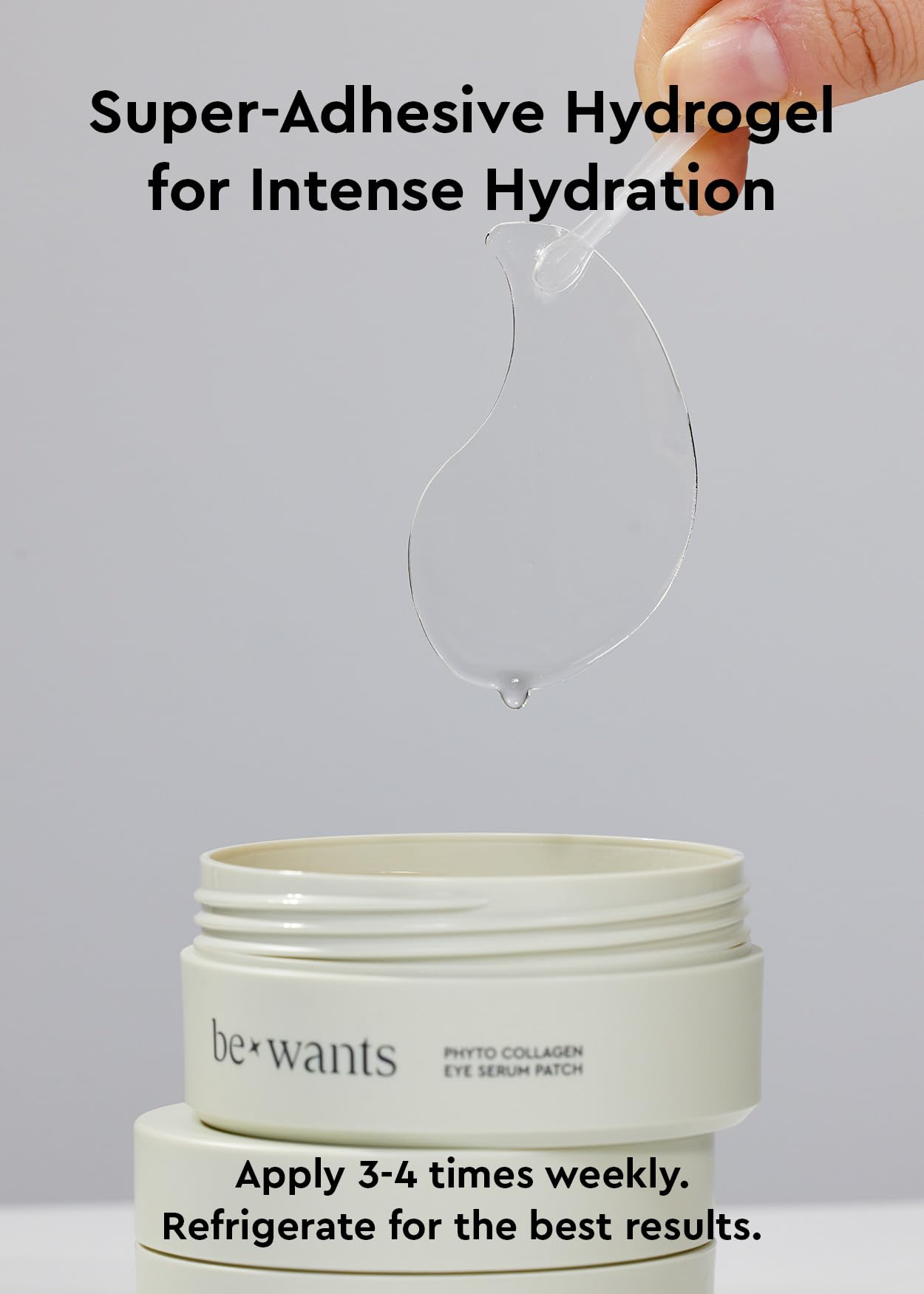 Be+Wants [K-Beauty] Bewants Under Eye Patches With 71.9% Bamboo Water (2 Pack) | 60 Patches | Under Eye Patches For Puffy Eyes A