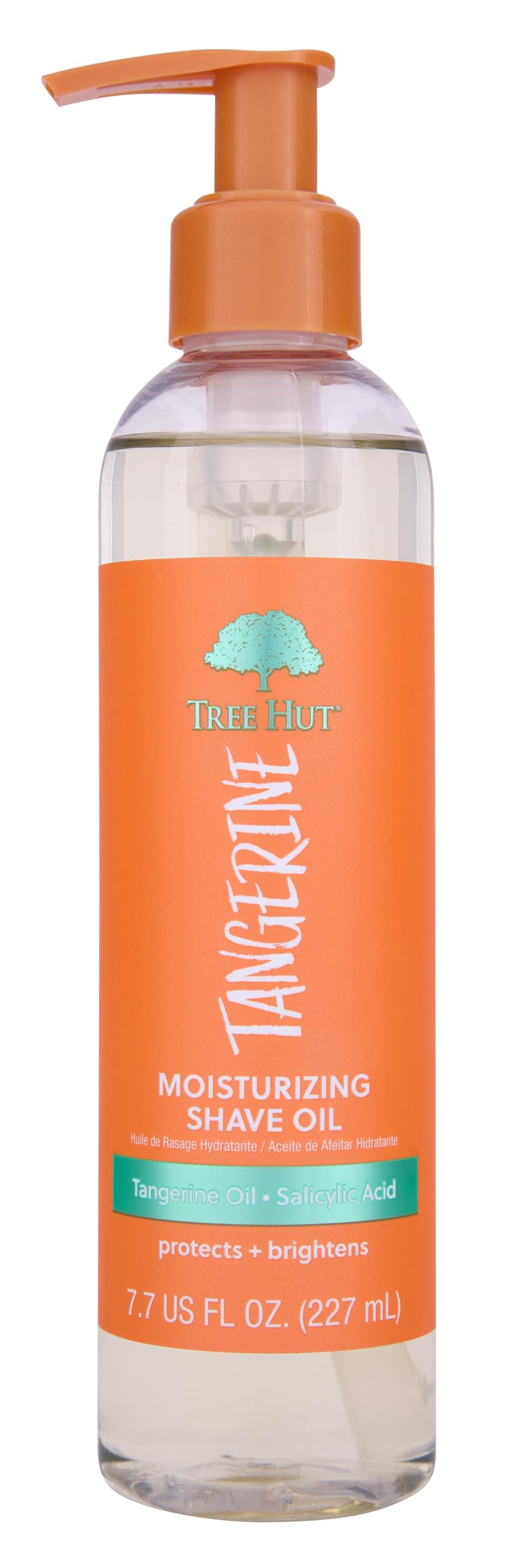 Tree Hut Bare Tangerine Moisturizing & Hydrating Bare Shave Oil | Made with Soothing Jojoba Oil | Gel-to-Oil Formula Helps Preve