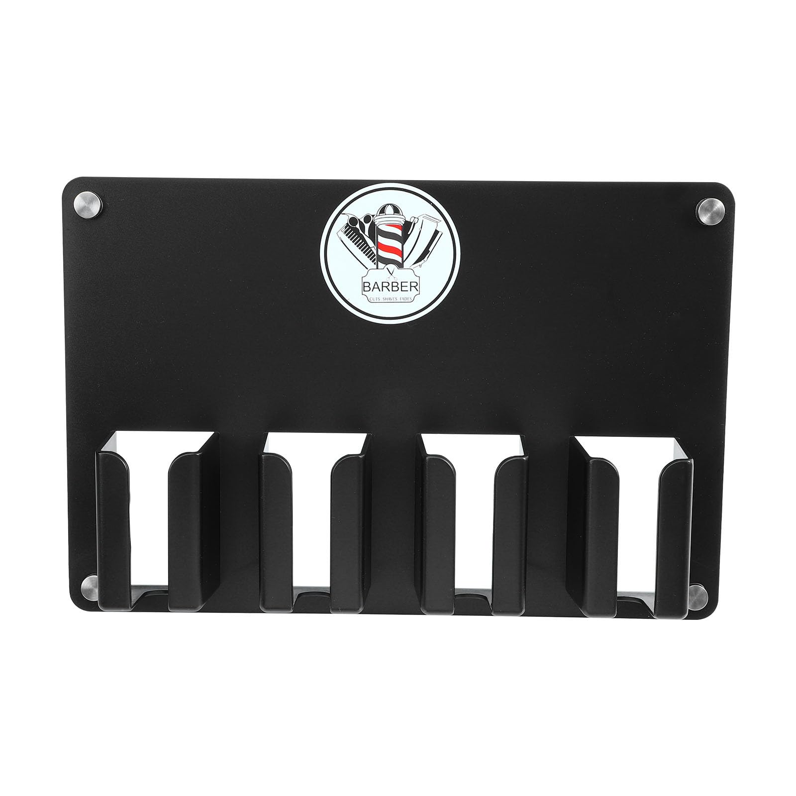 POPETPOP Hair Clipper Holder - Wall-Mounted Hairdressing Trimmers Storage Rack, Electric Hair Clipper Organizer, Barber Station 