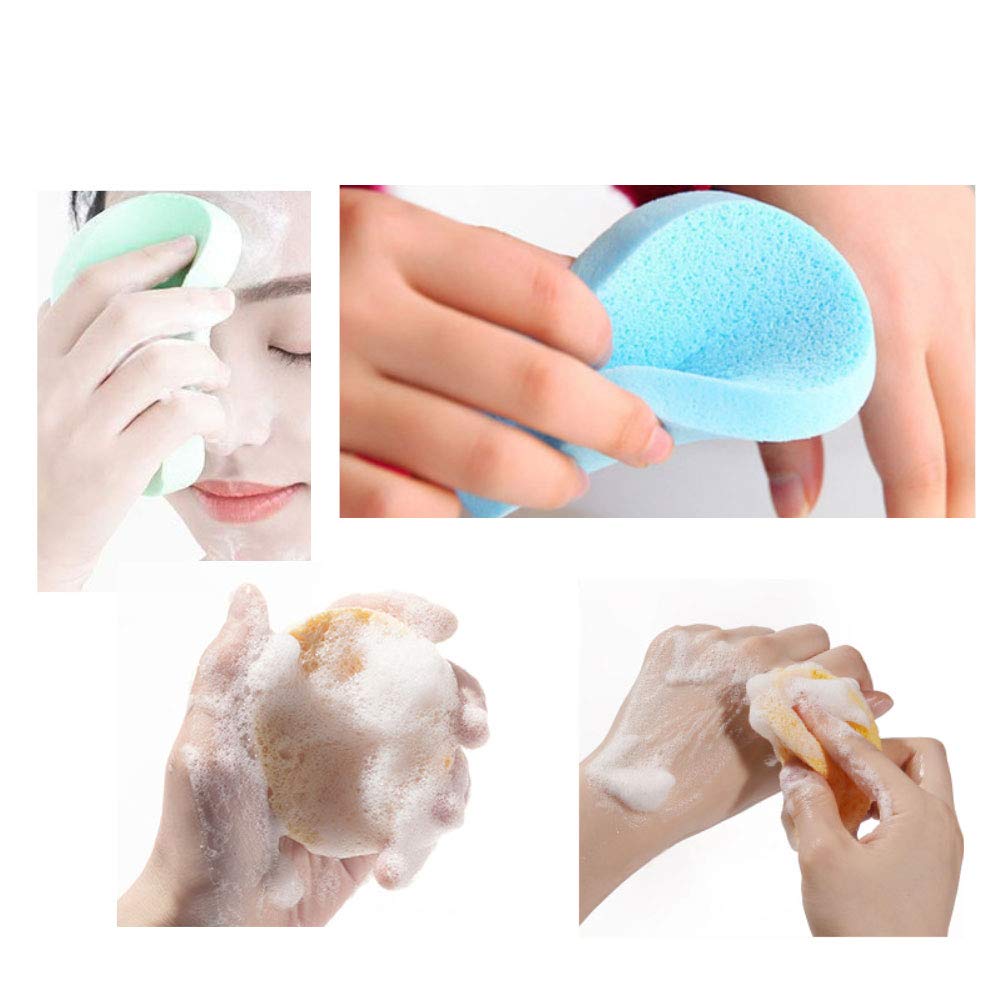 Victoria Original Sweden Egg Facial Care With Lanolin & Rose Water 50G X 6 With Cleansing Sponge 2-Ct