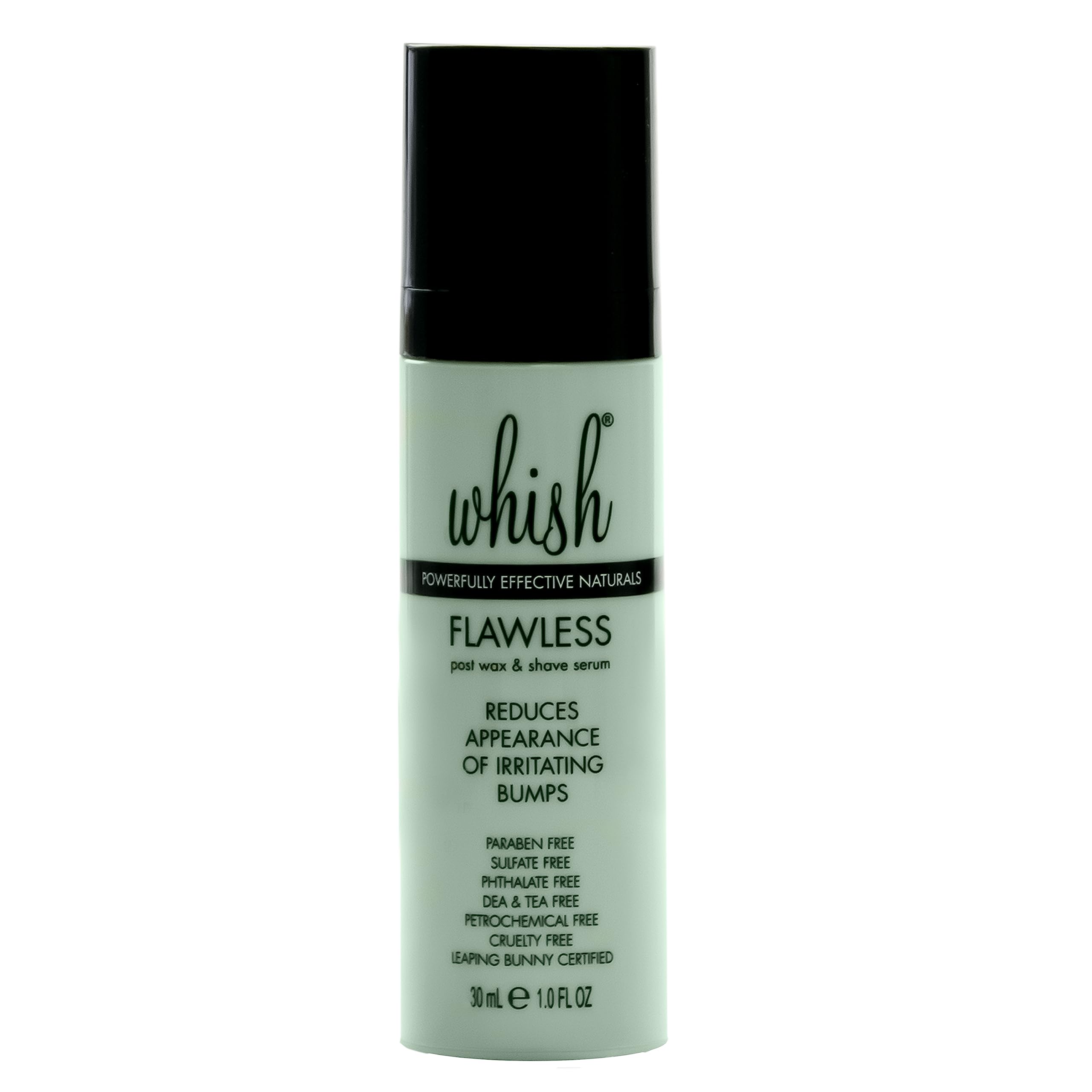 Whish Flawless Post Wax & Shave Serum - Ingrown Hair Treatment for Men and Women - Calming Aftershave Oil for Razor, Wax, & Lase