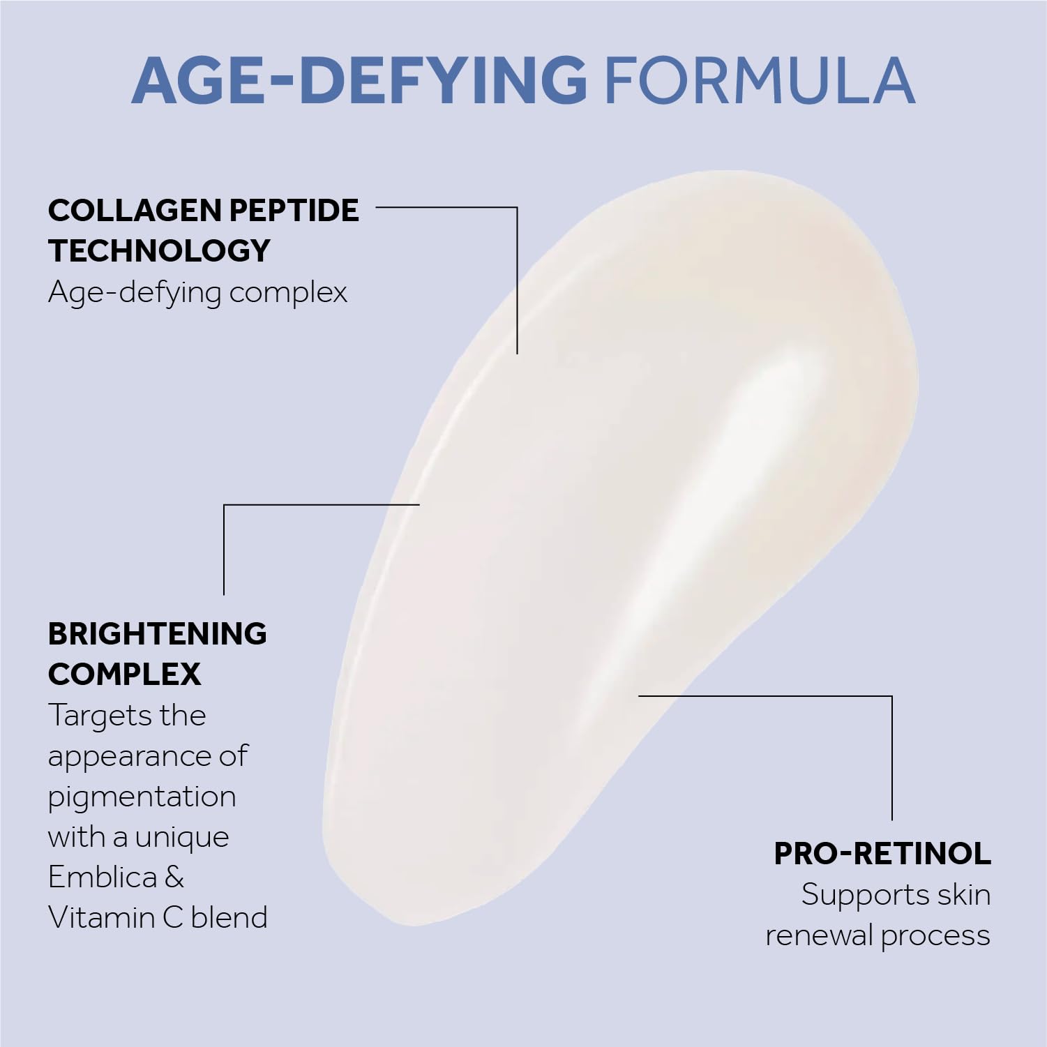 No7 Lift & Luminate Triple Action Face Serum - Anti-Wrinkle, Brightening, Pro Retinol, 50ml