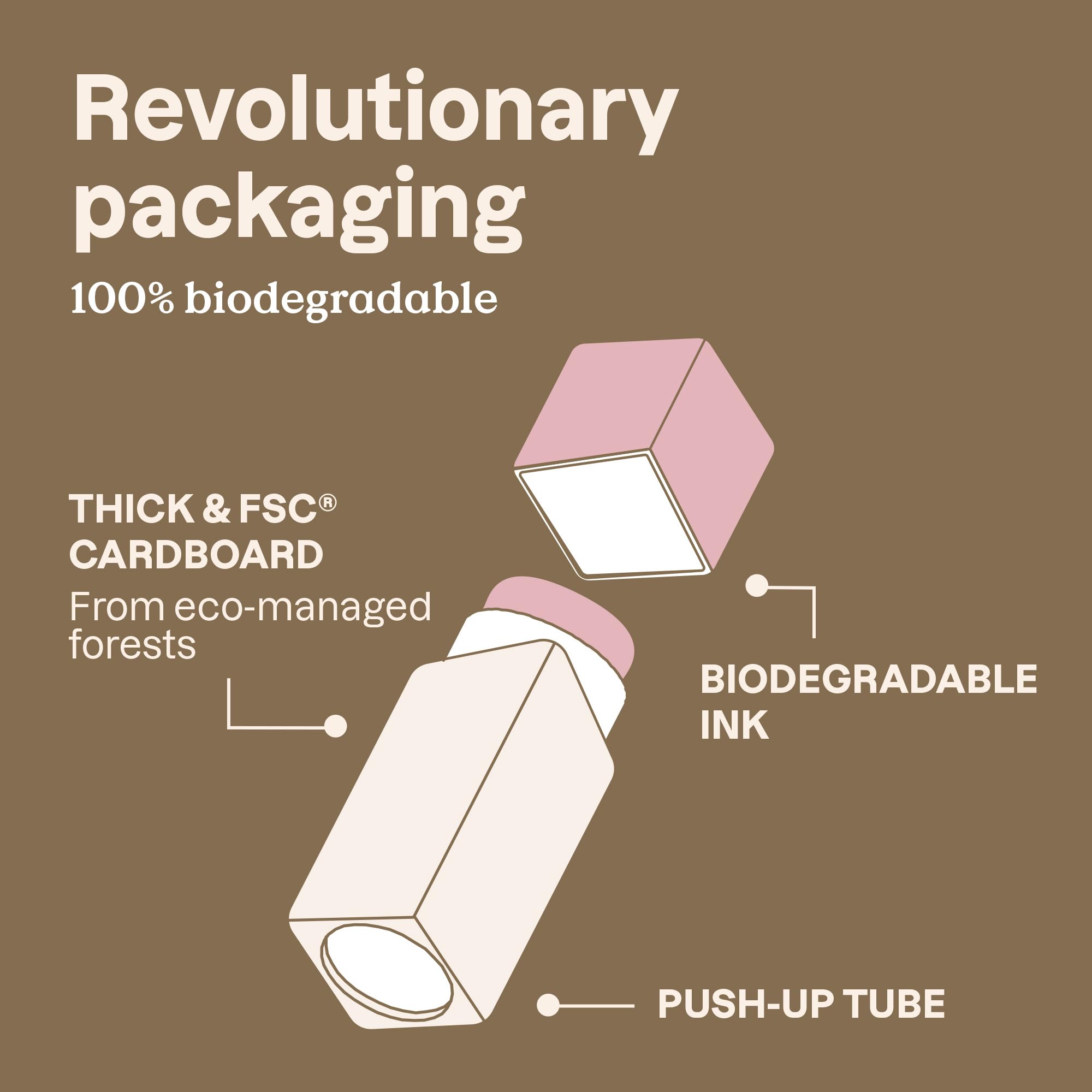 Attitude Oceanly Plastic-Free Lightweight Blush Stick, Titanium Dioxide-Free, Ewg Verified, Vegan & Cruelty-Free Makeup, Rose, 0