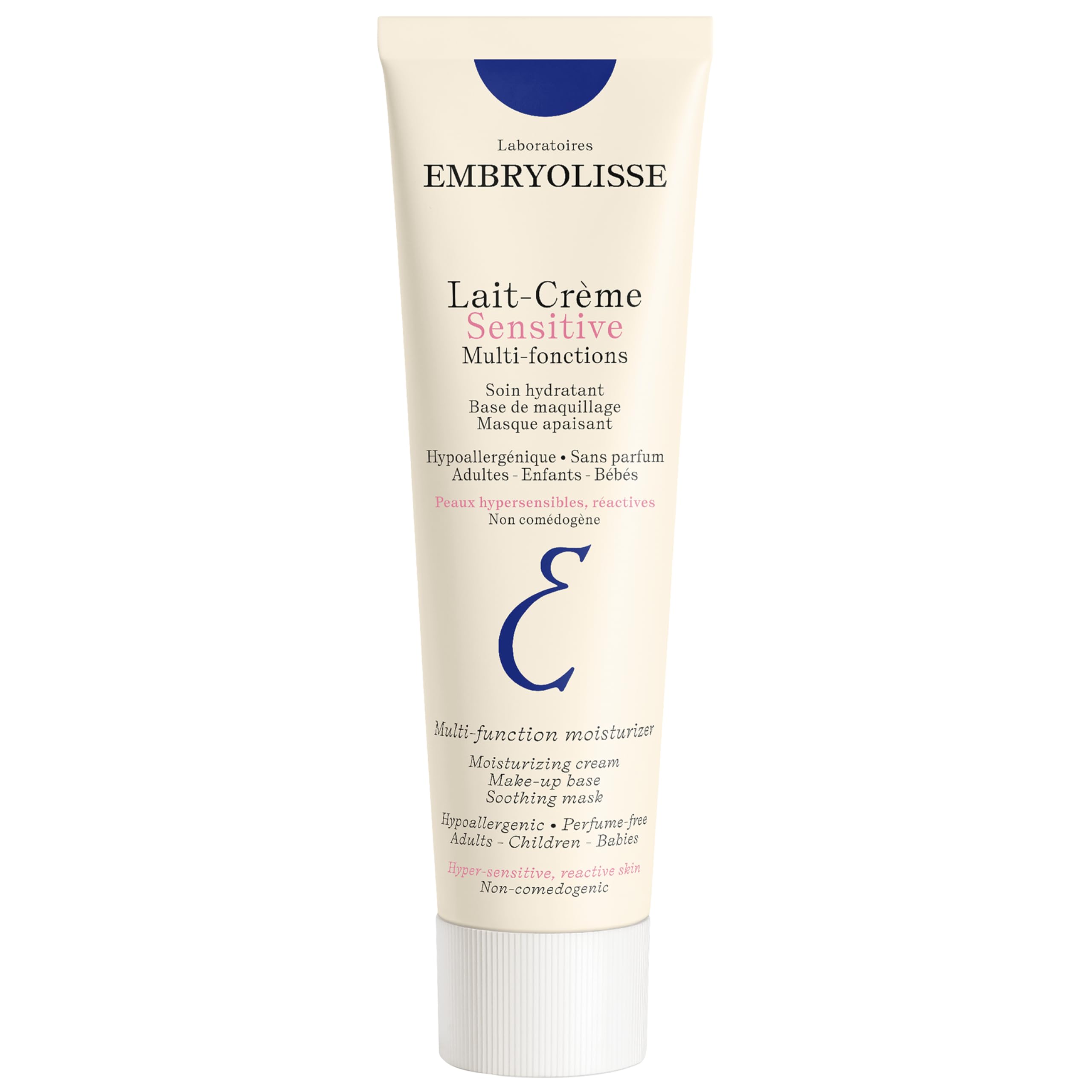 Embryolisse Lait Crme Sensitive Moisturizer. Hypoallergenic Face & Body Cream for All Skin Types With Aloe Vera & Shea Butter. F