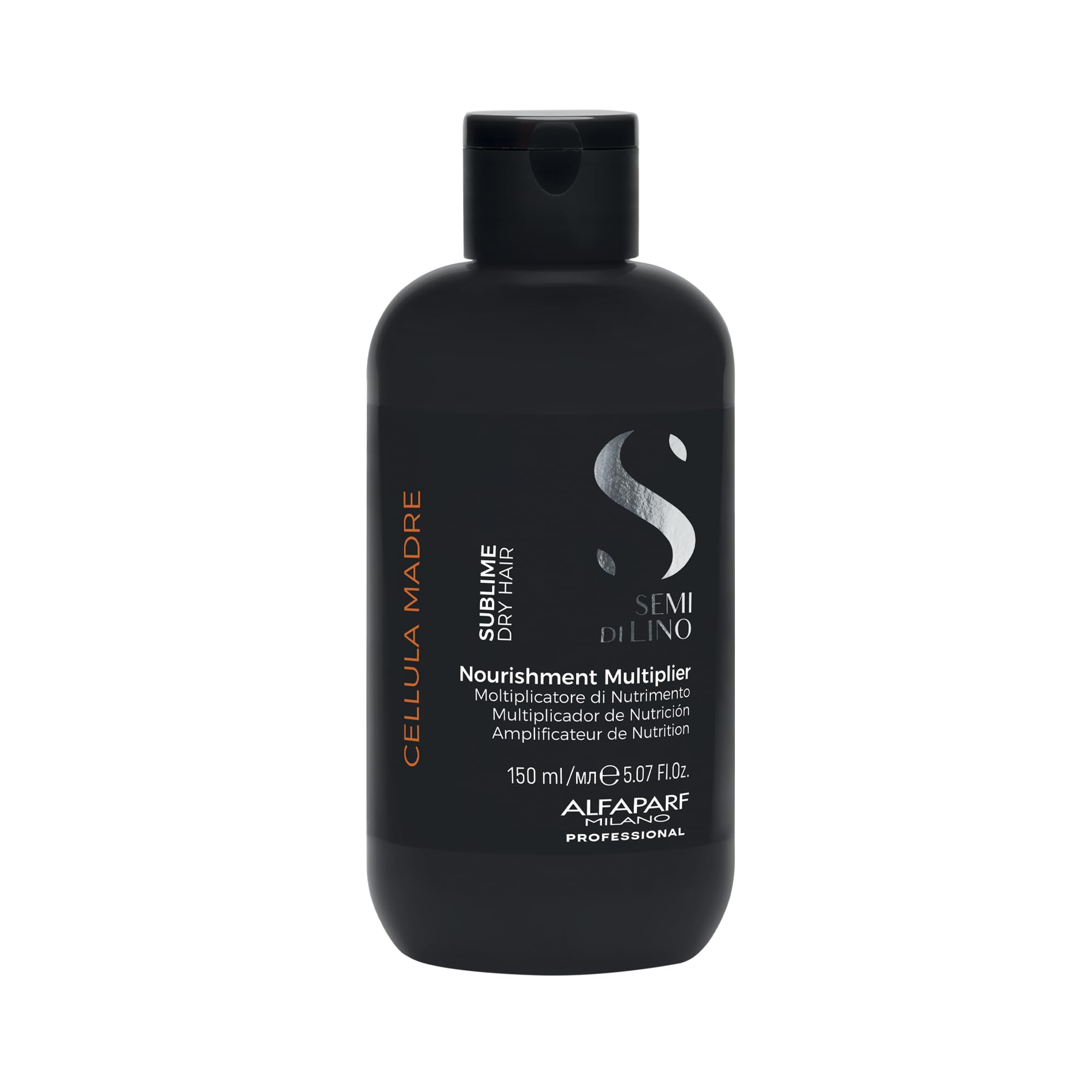ALFAPARF MILANO Semi di Lino Sublime Cellula Madre Nourishing Multiplier for Dry Hair - Nourishes Hair Without Weighing It Down 