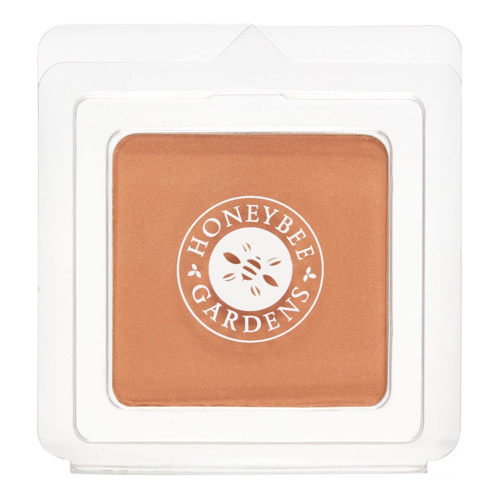 Honeybee Gardens Pressed Mineral Powder Foundation Refill, Sultana, Deep Mocha Shade, Adjustable Coverage, Natural Finish, With 