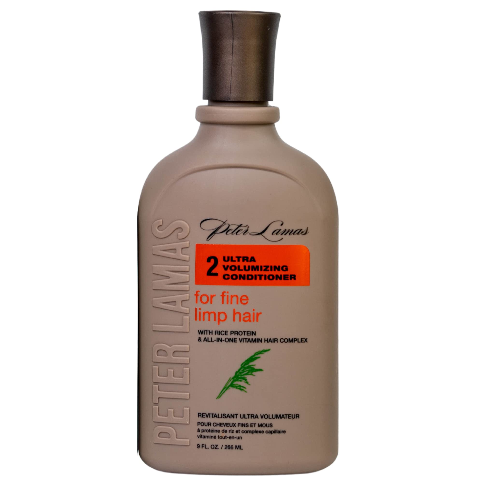 Peter Lamas Ultra Volumizing Conditioner | Softens Fine, Limp Hair With Rice Water And B-Vitamins | Vegan, Paraben, Sulfate-Free