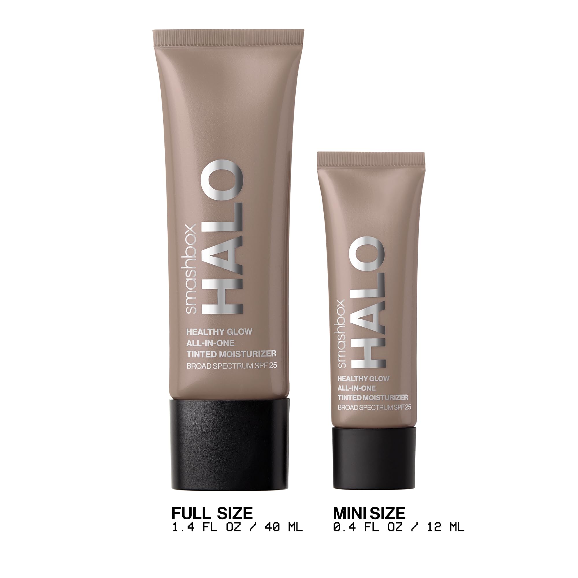 Smashbox Halo Healthy Glow All-In-One Tinted Moisturizer with SPF 25 | Light to Medium Coverage | Hyaluronic Acid, Oil free + An