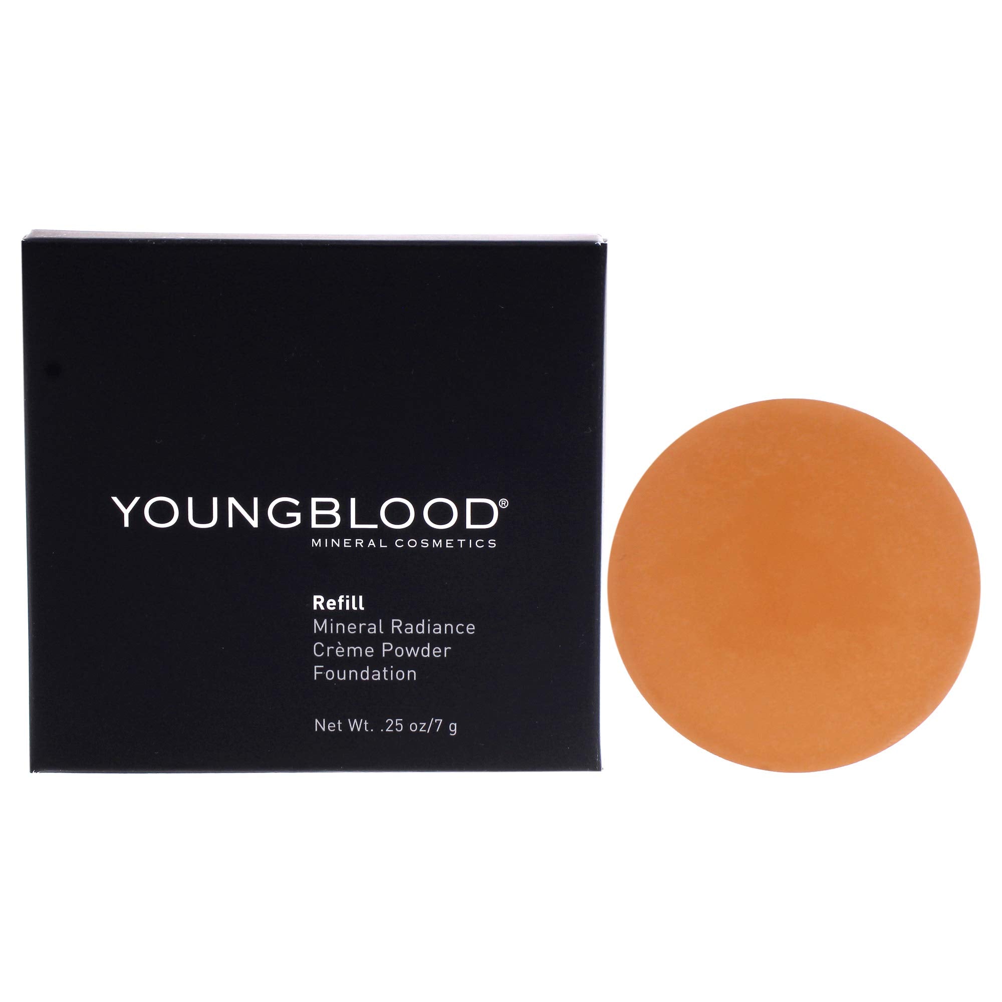 Mineral Radiance Creme Powder Foundation - Toffee By Youngblood For Women - 0.25 Oz Foundation (Refill)