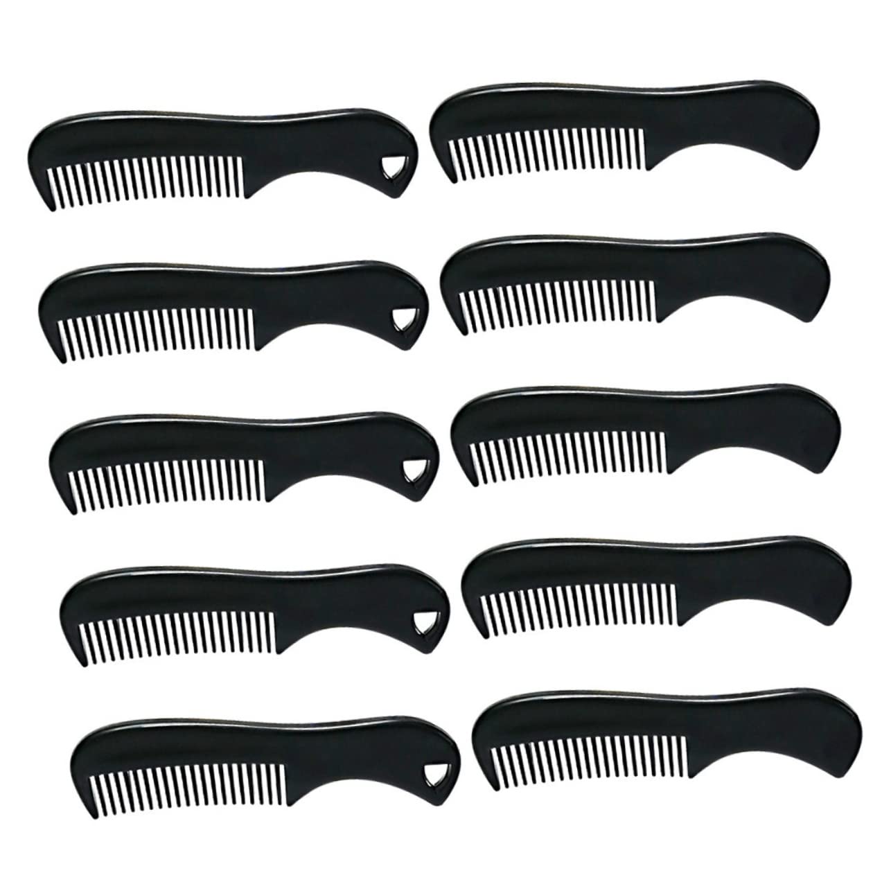 10pcs Mini Beard Comb Mustache Comb Mens Beard Comb Beard Comb for Men Mens Combs for Hair Massage Comb Mustache Beard Pocket Co