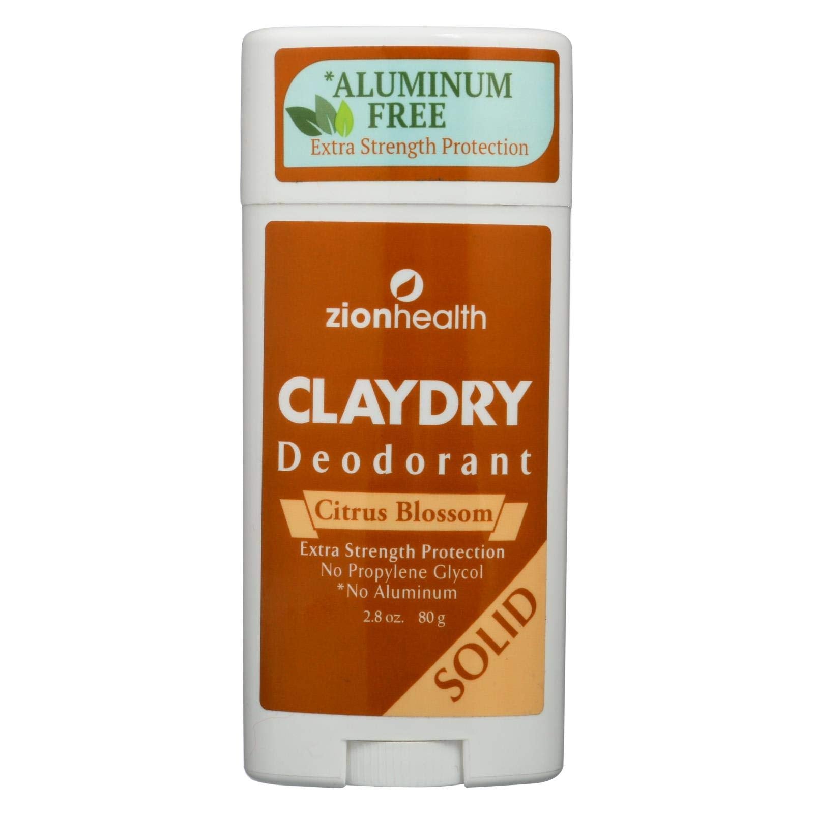 Zion Health Adama Minerals Clay Deodorant Citrus Blossom - 2.5 oz