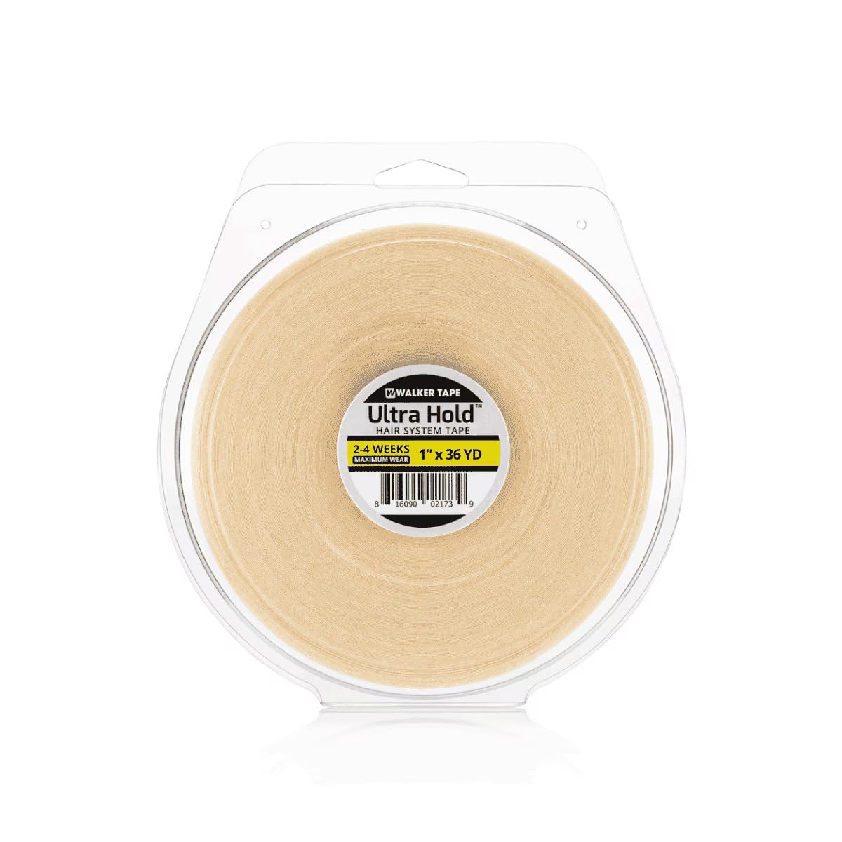 Walker Tape Ultra Hold Waterproof DoubleSided Hair System Wig Tape  AllWeather Resistant, Maximum Hold Up To 24 Weeks, 1 Inc