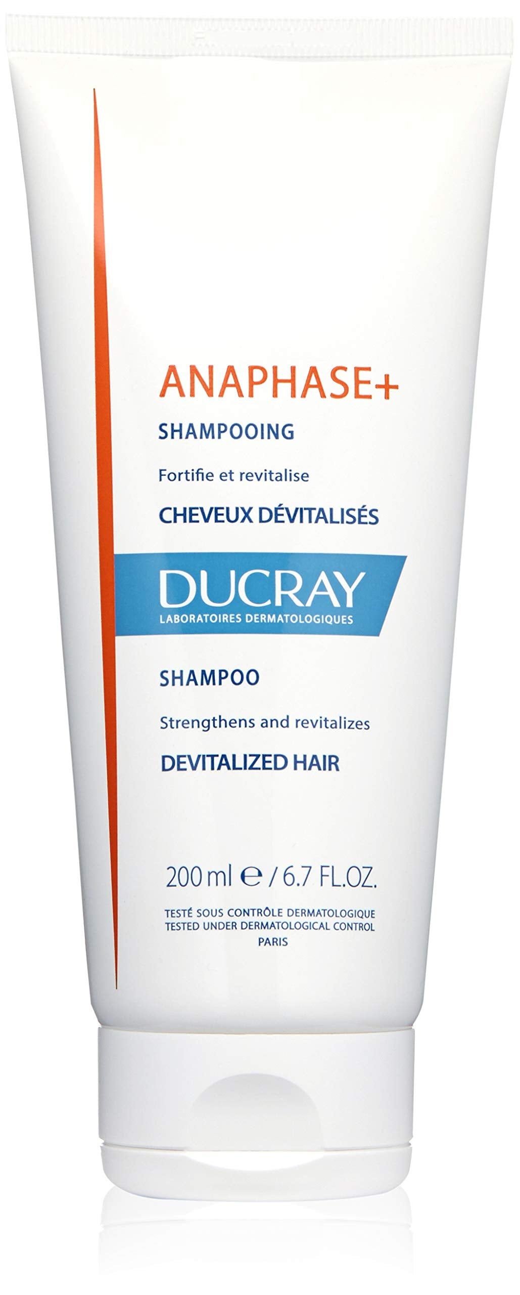 Ducray Anaphase + Devitalized Hair Shampoo, 6.7 Fl Oz