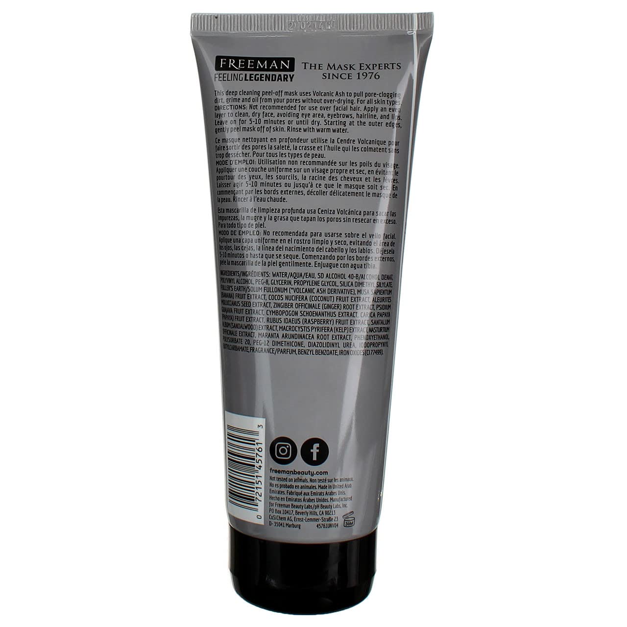 Freeman Peel Of Mask Pore Clearing