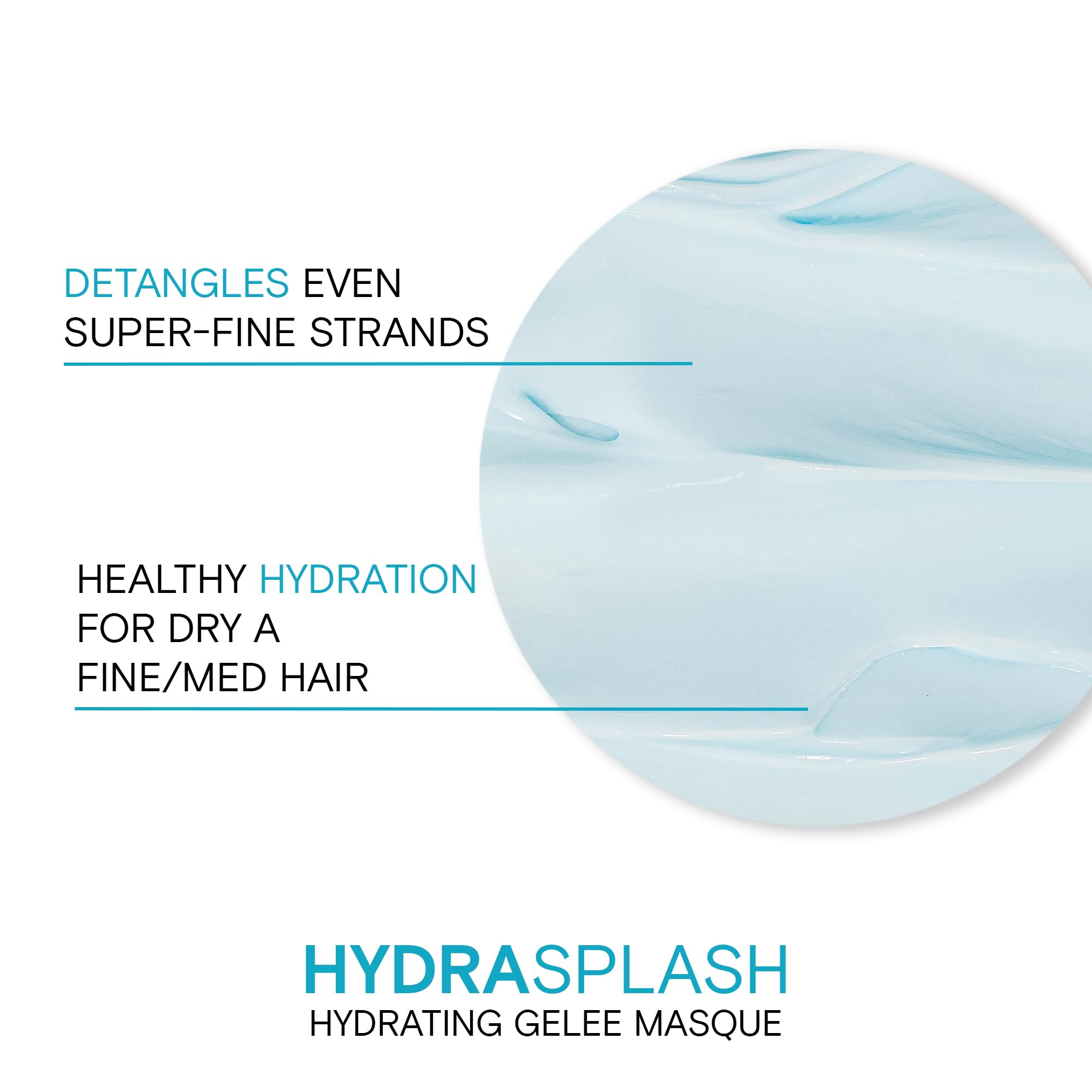 Joico Hydrasplash Hydrating Gel   E Masque | For Fine, Medium, Dry Hair | Replenish Hydration | Boost Shine | With Sea Kelp & Co